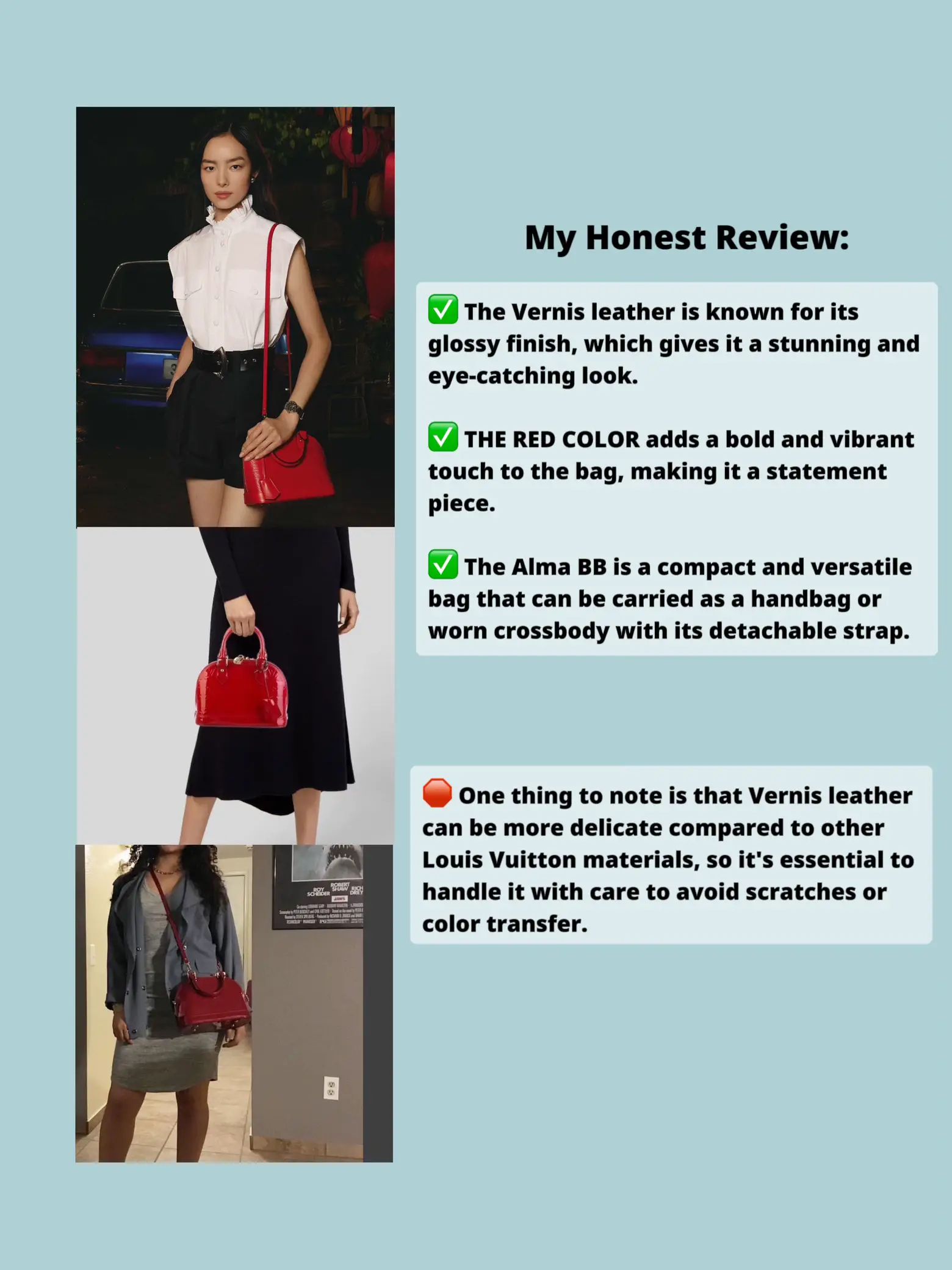 The Louis Vuitton Alma BB Review ❤️‍🔥