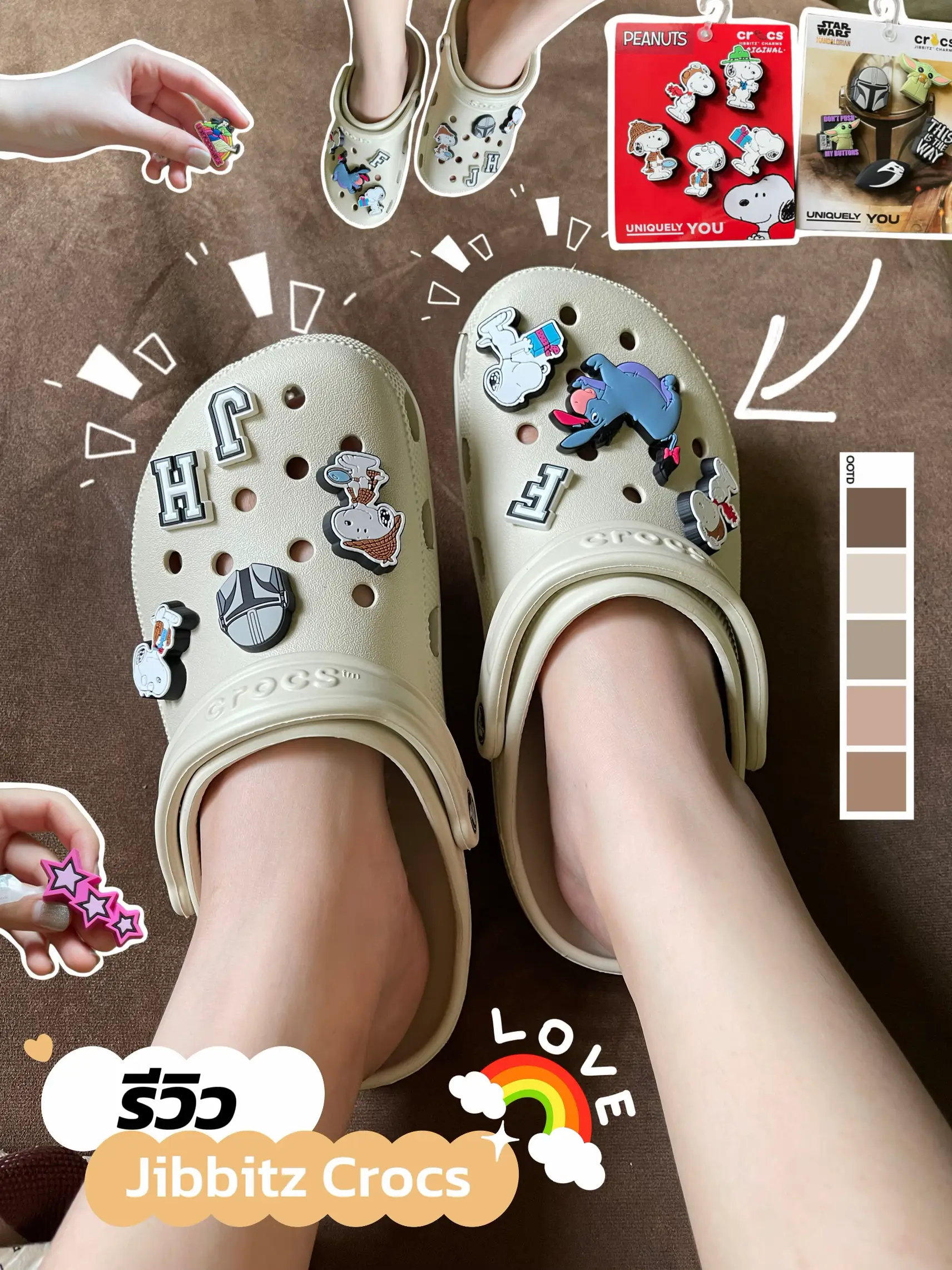 jibbitz review stick crocs shoes✨, Gallery posted by onea