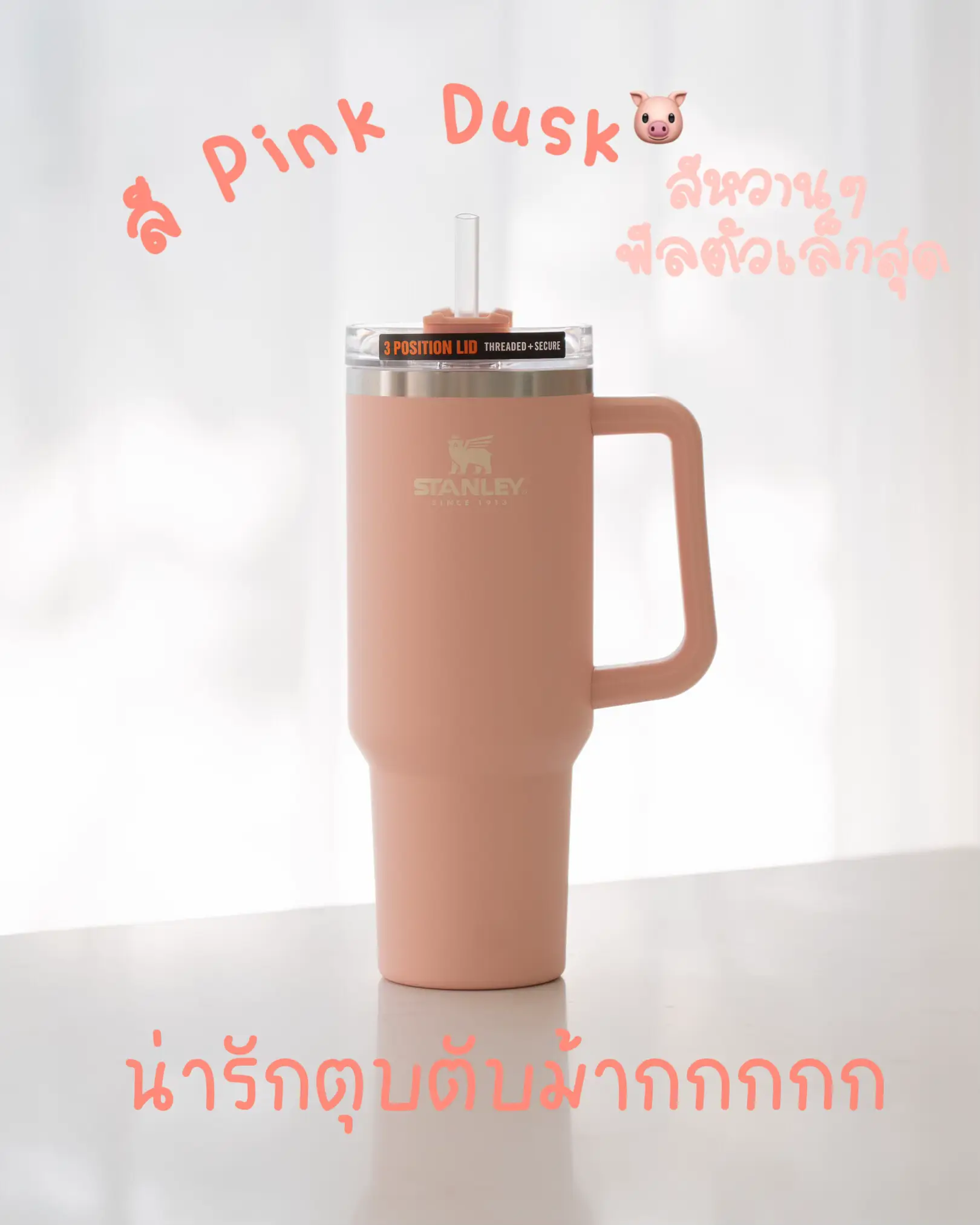 Stanley Dining, Stanley 40 Oz Adventure Quencher In Pink Dusk, Color: Pink