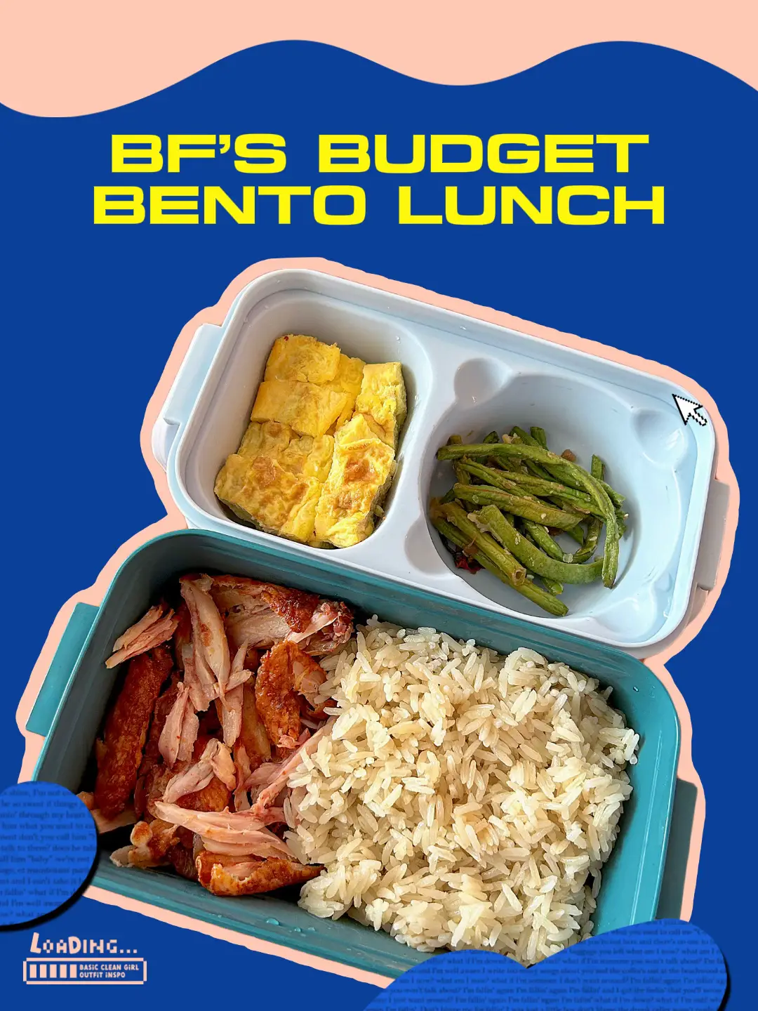 Budget lunch bento for bf, Gallery posted by 🪷