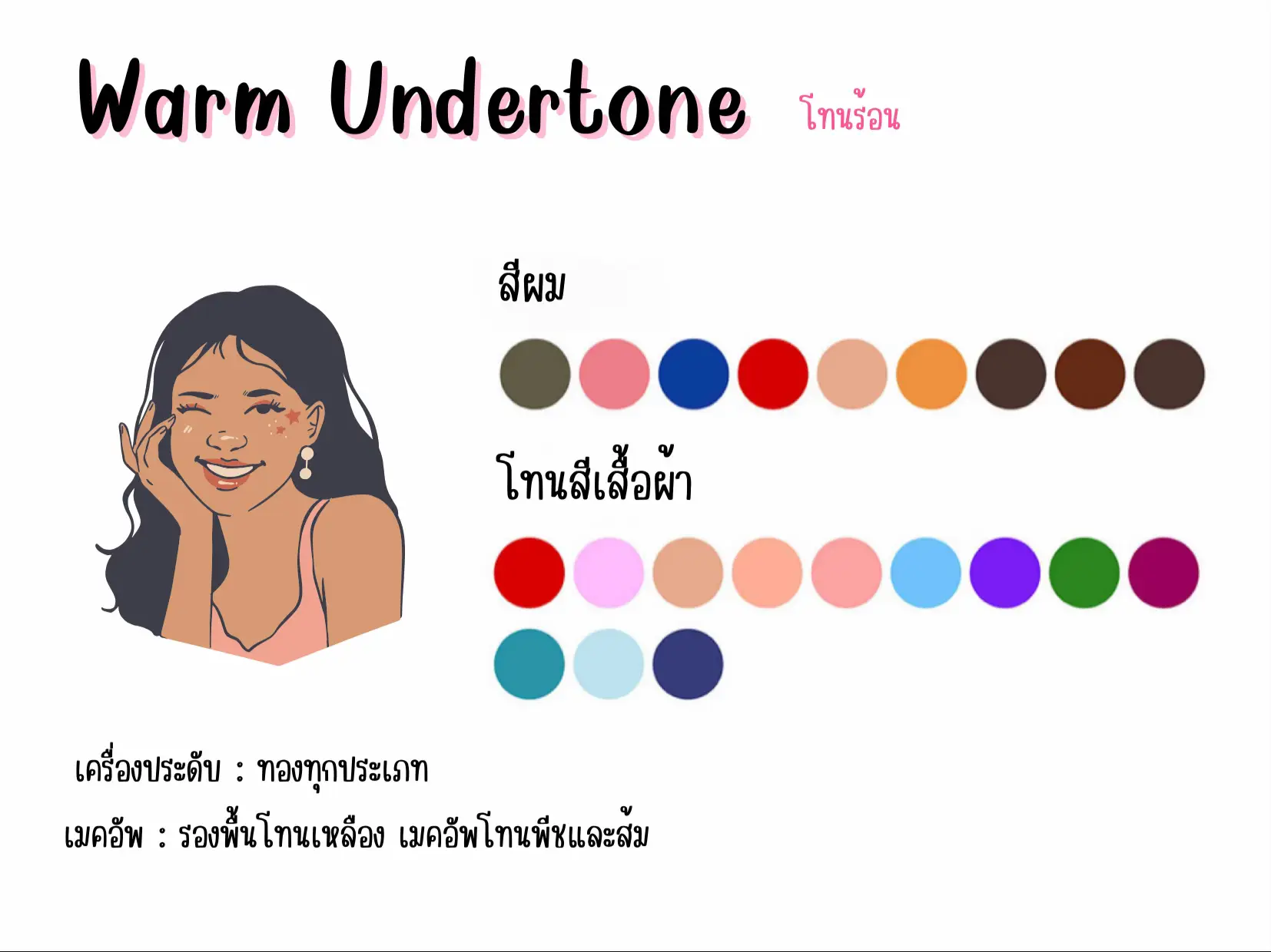 มาเช็คสีผิว Undertone กันนนน!! แกลเลอรีที่โพสต์โดย pimpimm🌻 Lemon8
