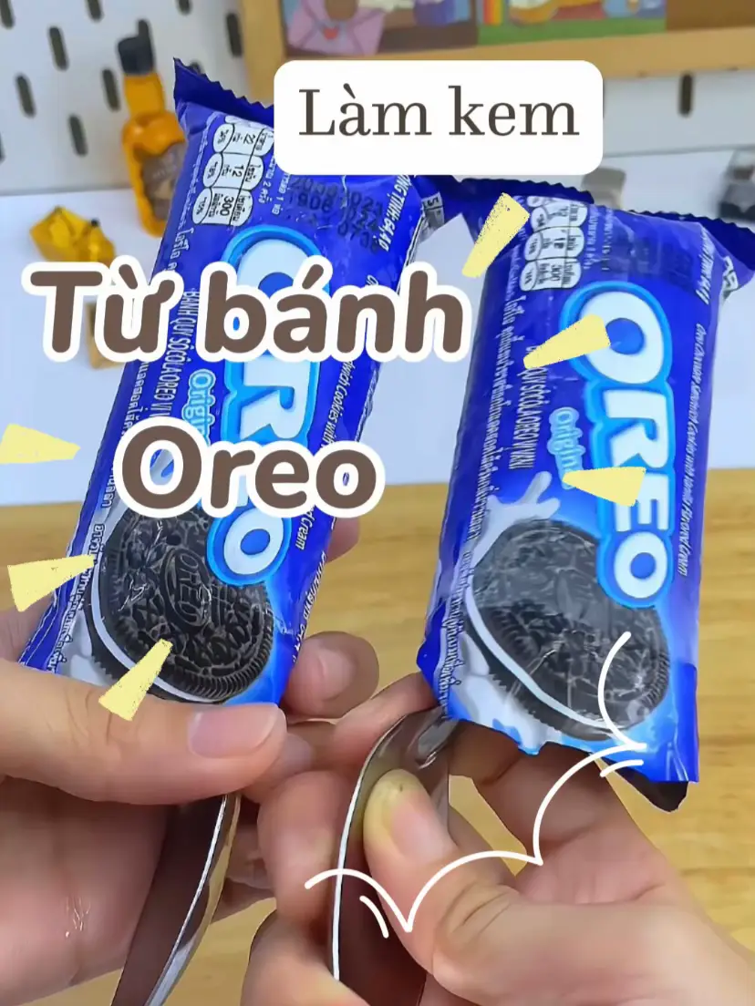 4. Bí quyết để kem Oreo ngon mịn