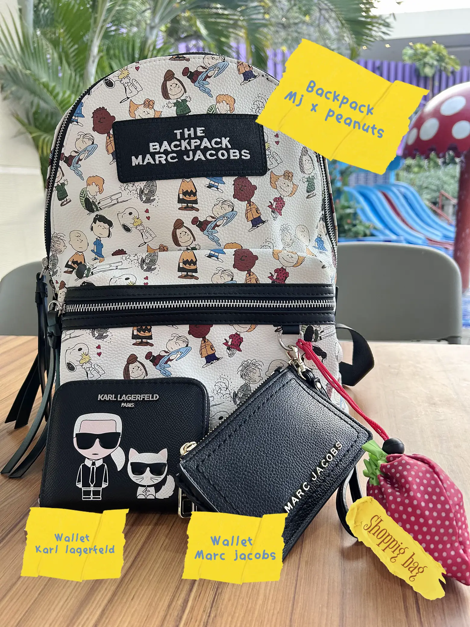 Marc Jacobs peanuts back pack deals