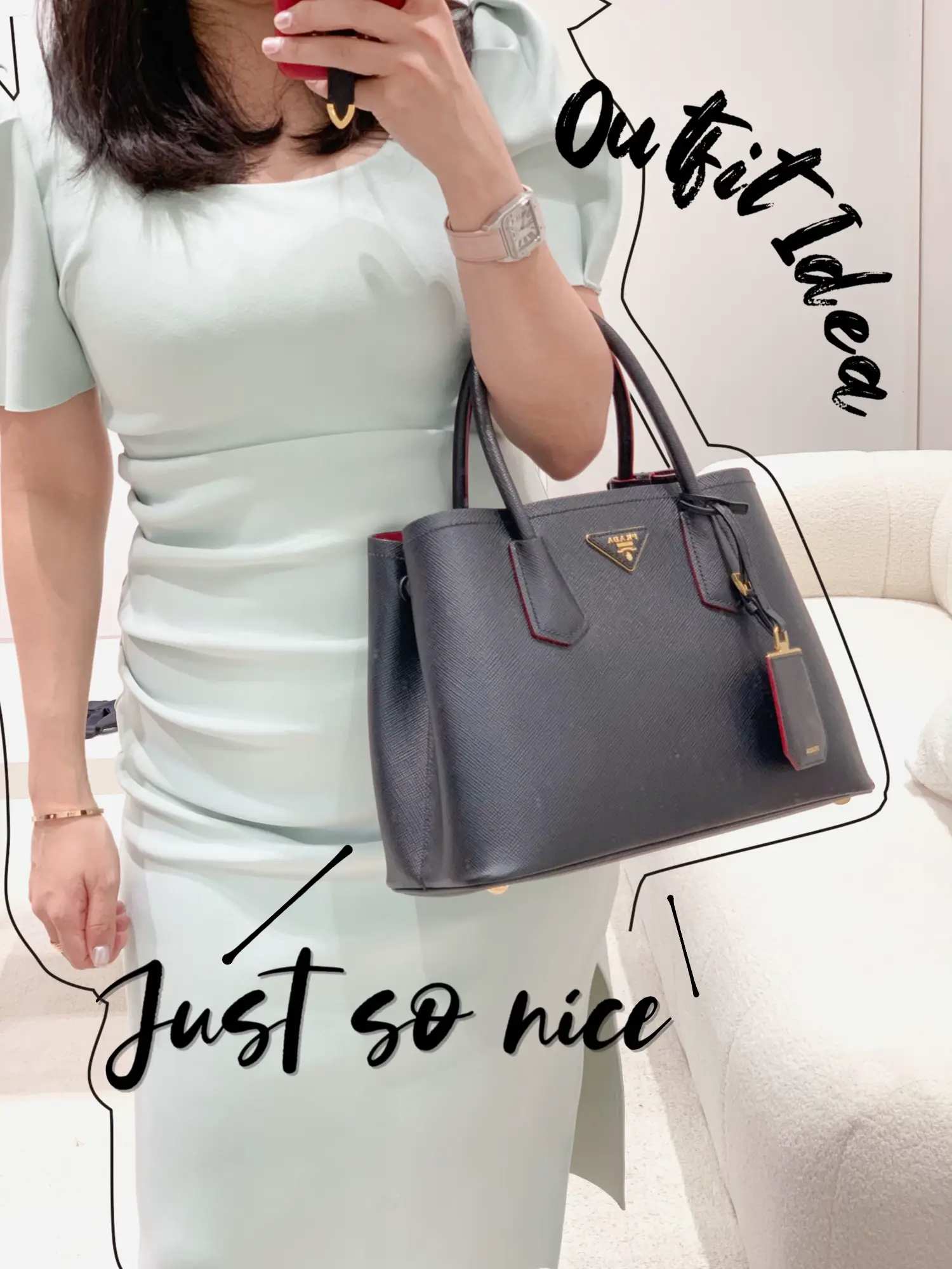 Prada sales office bag
