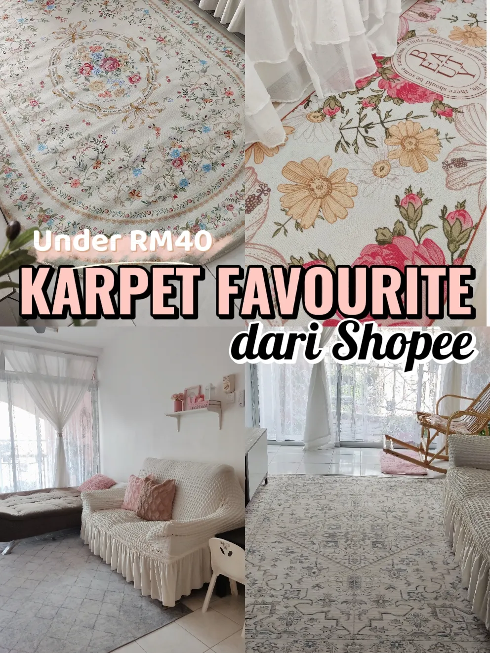 KOLEKSI KARPET FAVOURITE DEKO BAJET ✨ | Gallery posted by Aima Mzln | Lemon8