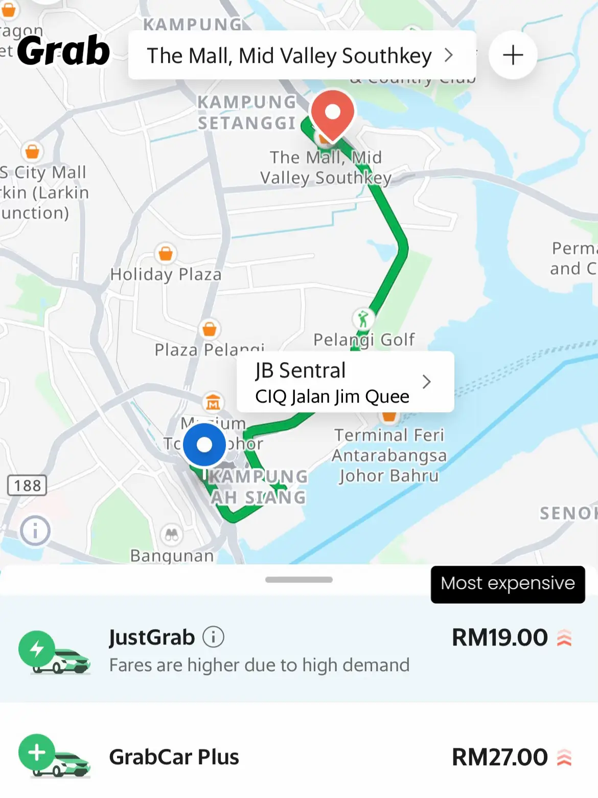 jpo1 Route: Schedules, Stops & Maps - Jpo1 Jb Sentral - Johor Premium  Outlets (Updated)