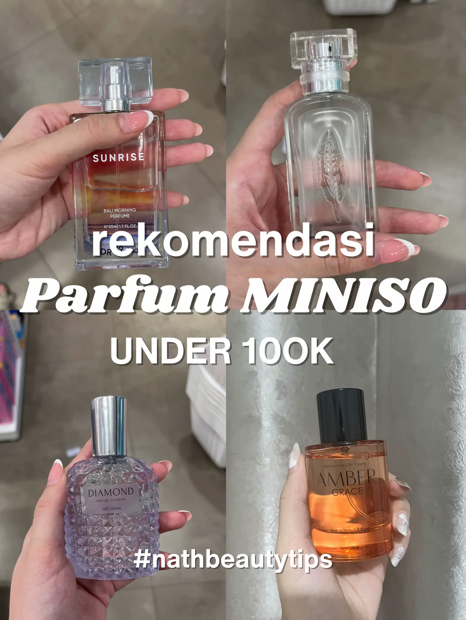 PARFUM UNDER 100K ! MINISO collection🥰, Gallery posted by Nathalia