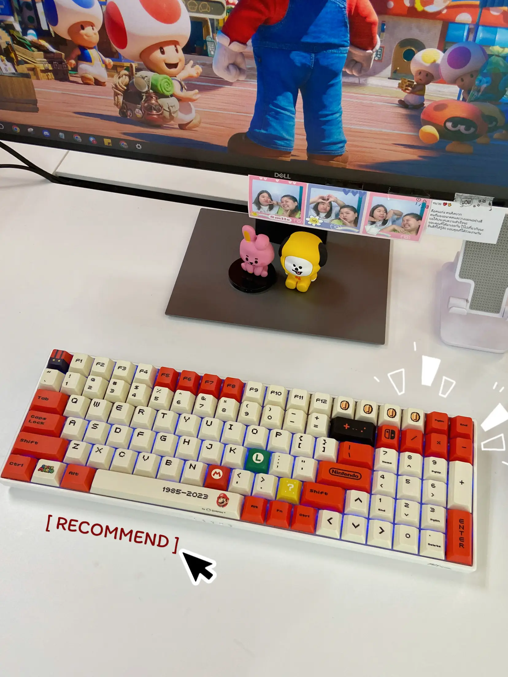 SUPER MARIO KEYCAPS คีย์แคปมาริโอ้มาริใจ 🍄🍄 | แกลเลอรีที่โพสต์โดย Rati ...