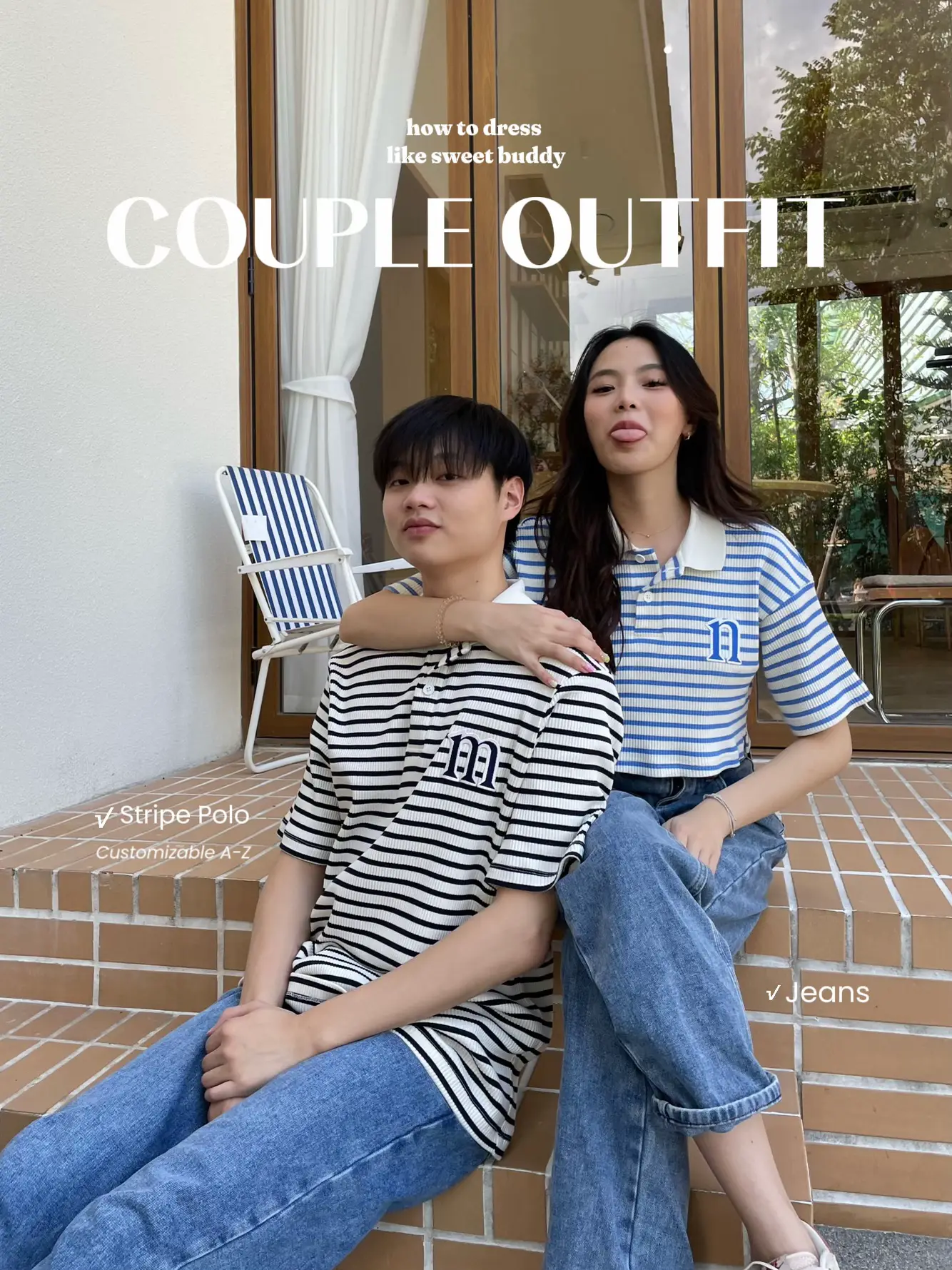 Couple Dress How to wear a pair of shirts to look cool 👕🤍 | Gallery  posted by Alphabetic.co | Lemon8