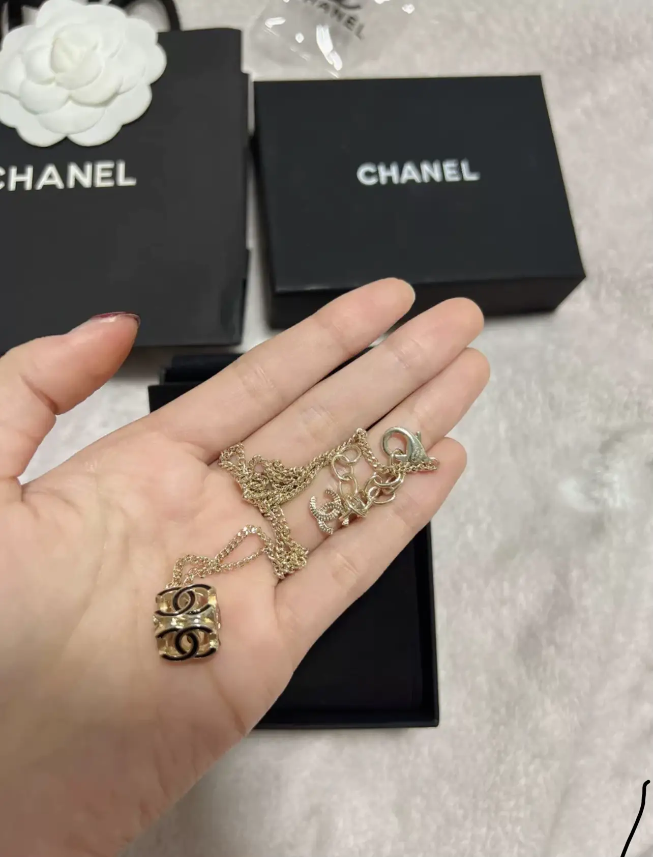 Authentic on sale chanel necklace