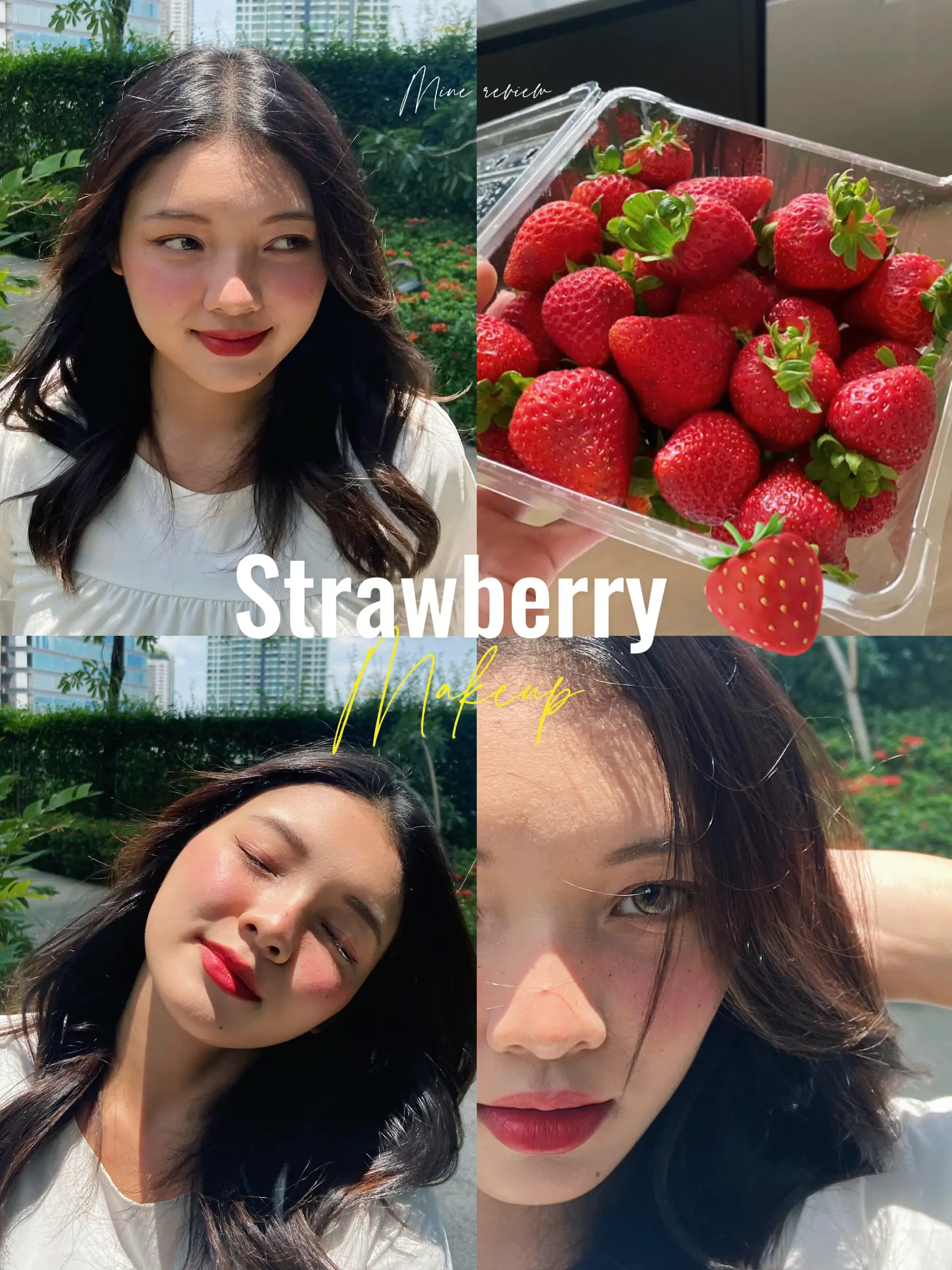 Strawberry Makeup 🍓✨ | telexxss 🥣💖が投稿したフォトブック | Lemon8