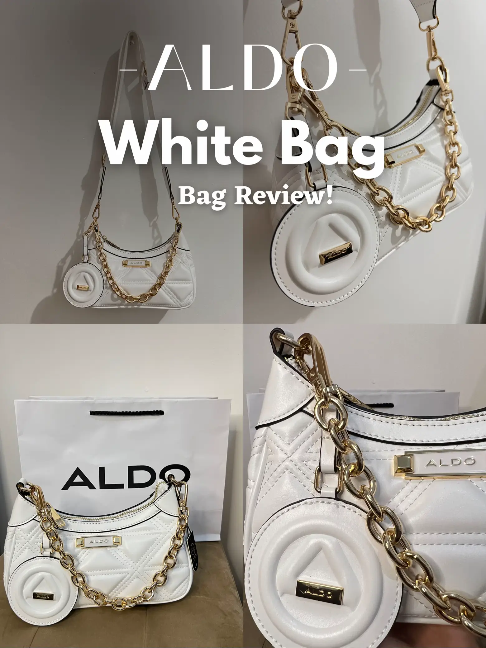 Review Time✨White Bag by ALDO, Video published by nandadwise