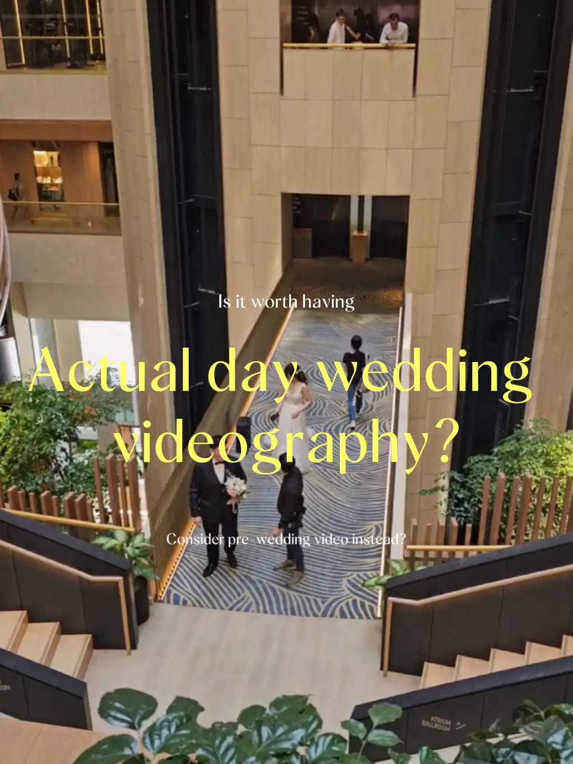 We skipped getting AD wedding videographer📹…'s images