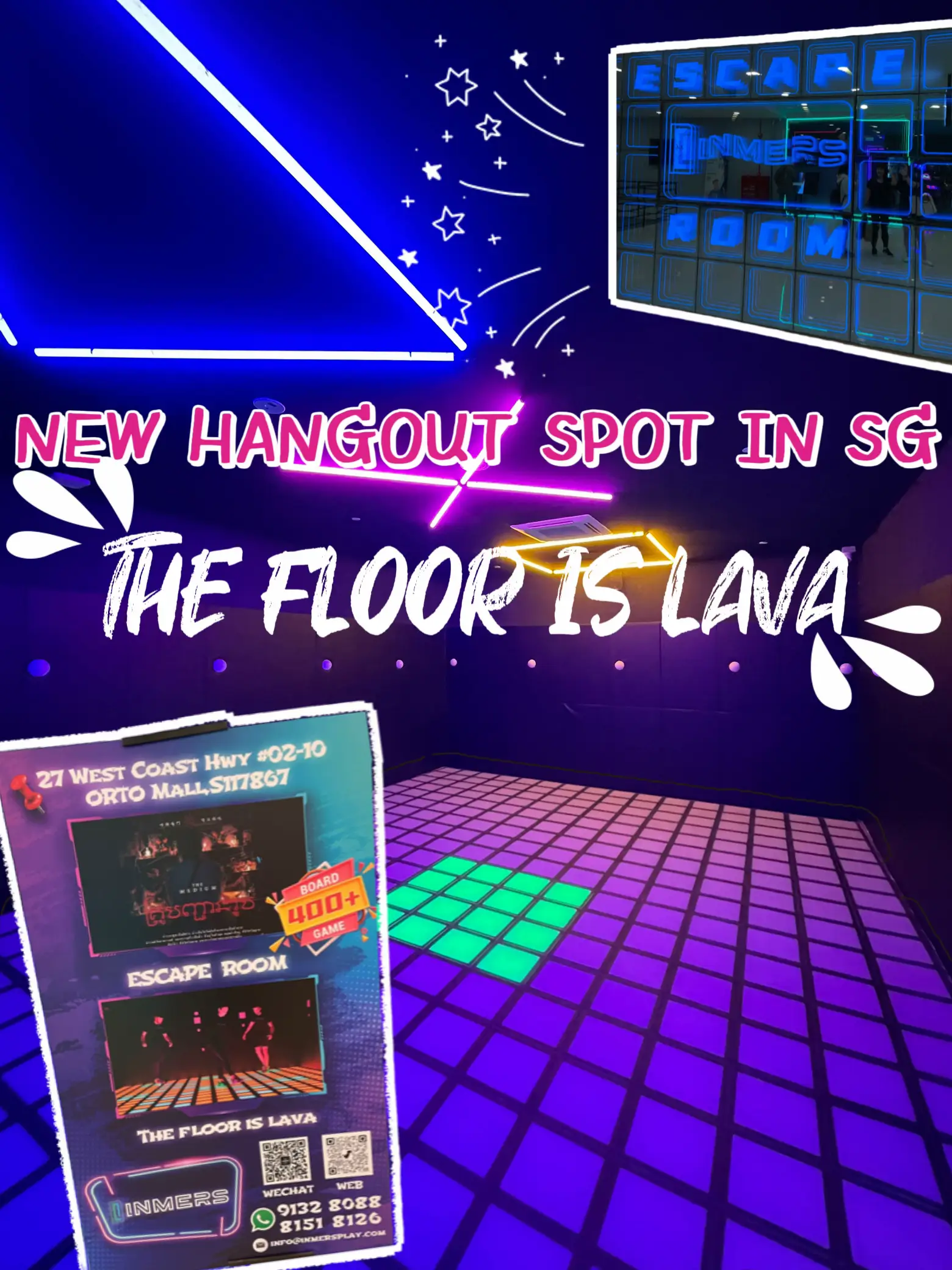 THE FLOOR IS LAVA FIRST IN SG‼️ Gallery posted by pepperpigsdaily