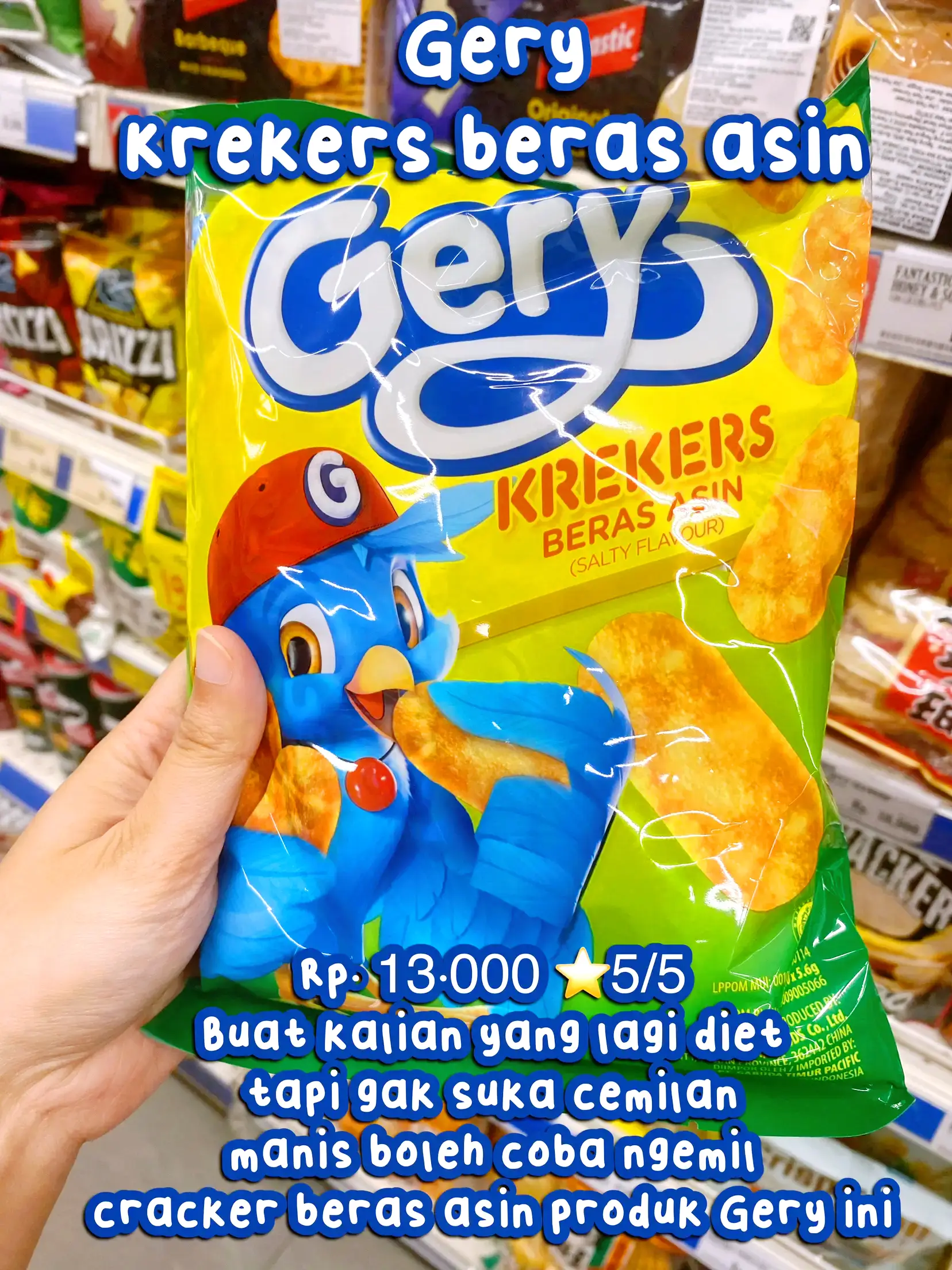 WAJIB COBA RICE CRACKER CEMILAN SEHAT RENDAH LEMAK | Galeri diposting ...