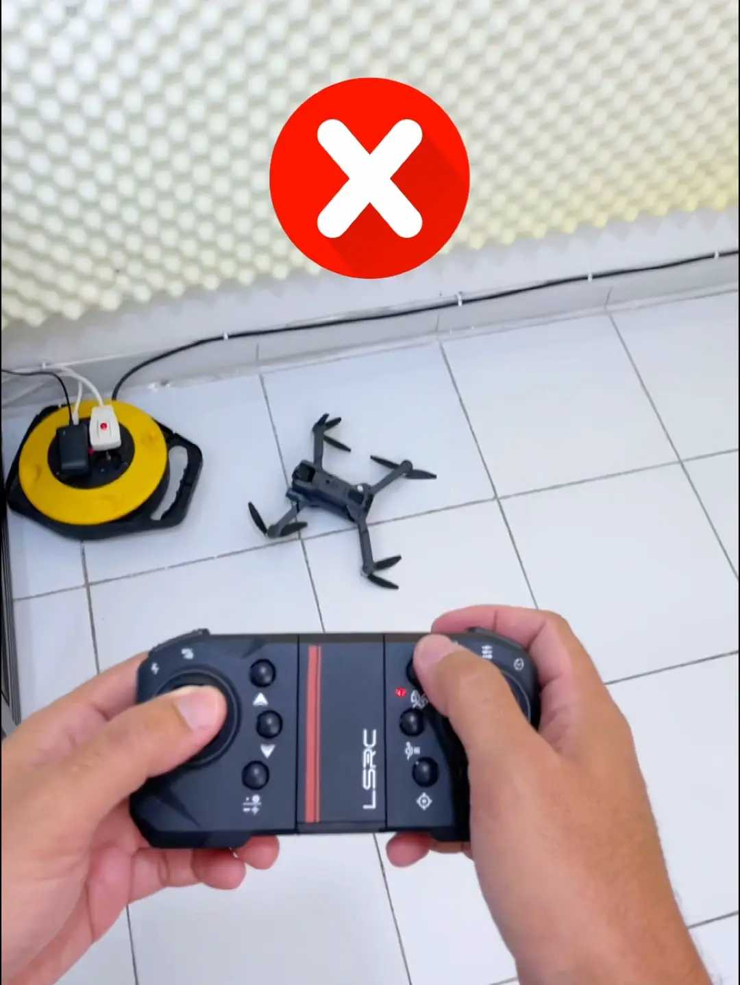 Do not move the drone while on gyro calibration Circuit Diagram