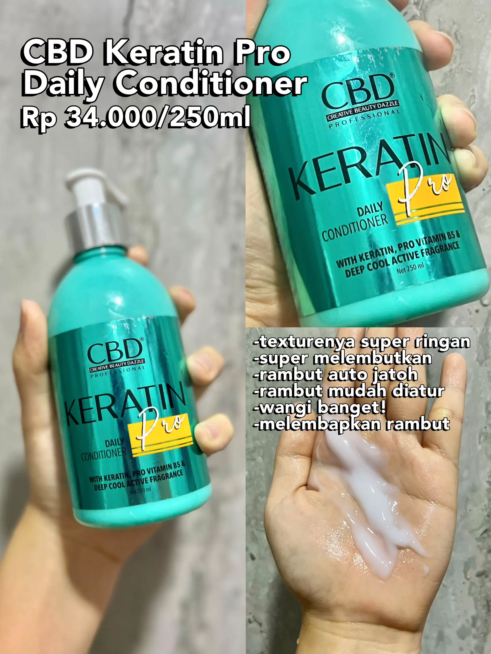SHAMPOO Murah Hasil Mewah [CBD Keratin Pro]💙💰 Galeri diposting oleh