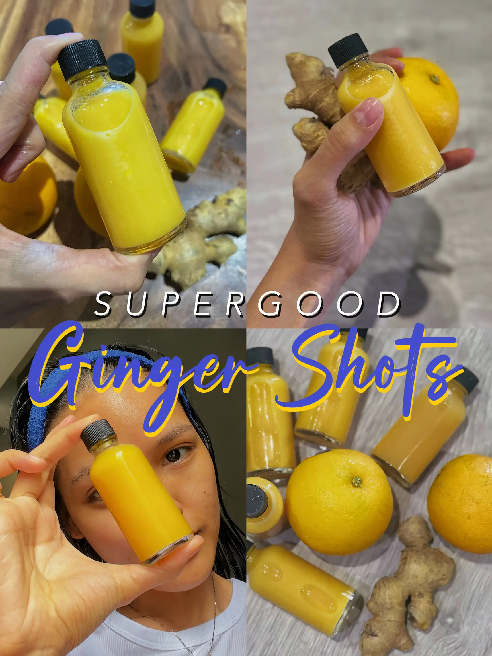 Lemon Ginger Wellness Shot, Read & Be Well