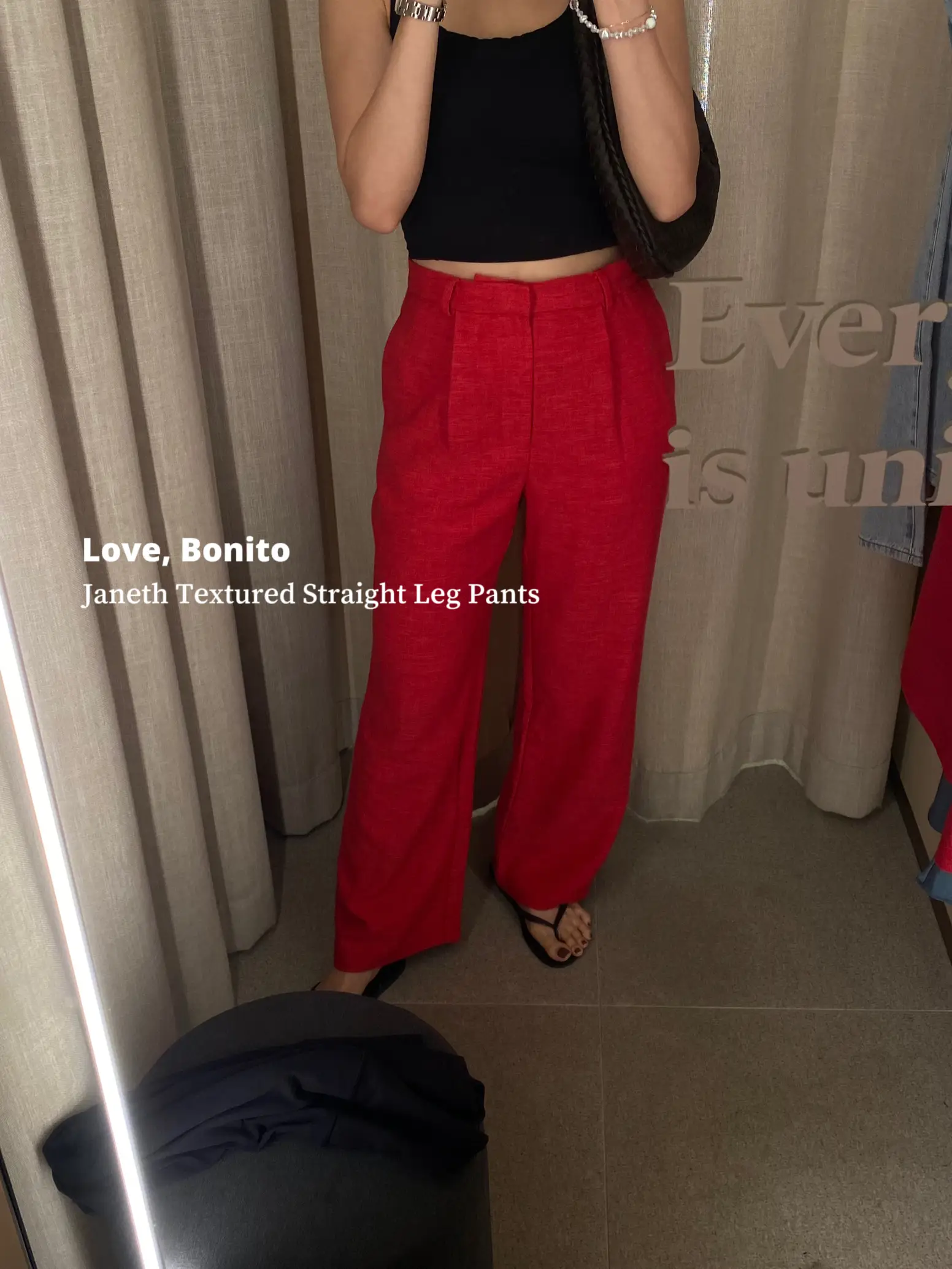 Buy Morie Regular High Waist Straight Leg Pants (2022 Version) @ Love,  Bonito Malaysia, Shop Women's Fashion Online