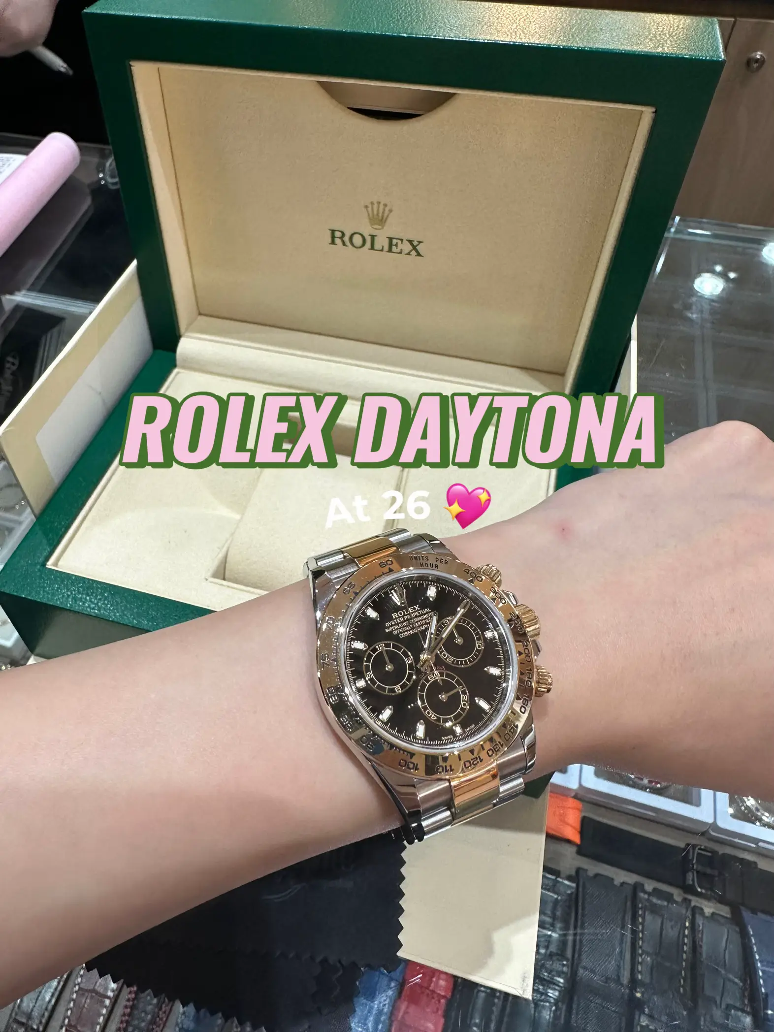 Bought my Rolex Daytona Gallery posted by Cherbubbles Lemon8