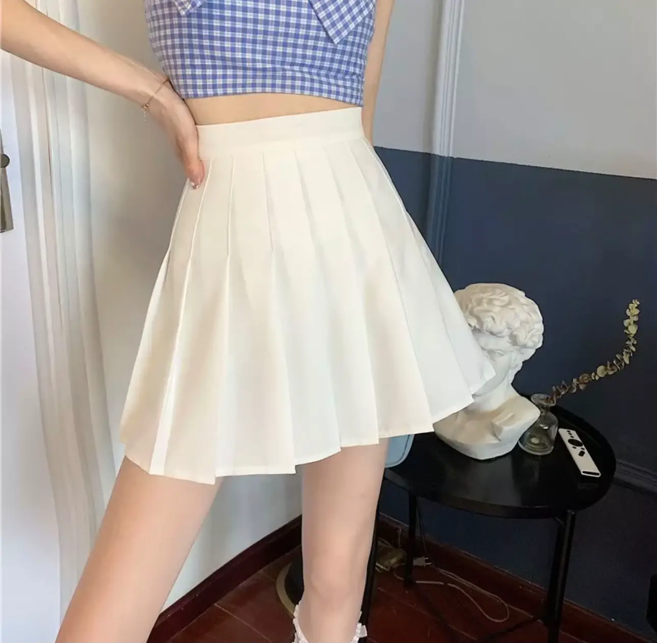 Tennis skirt outfit outlet korean