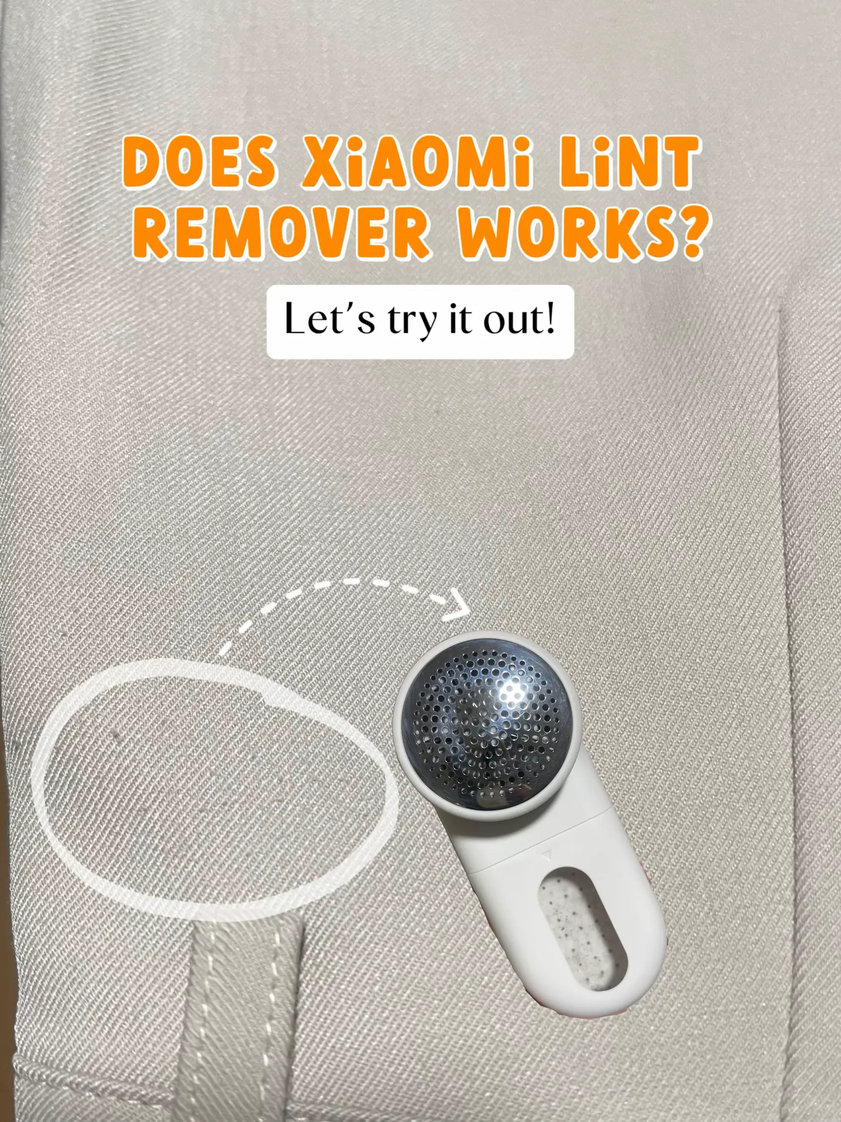 review of Xiaomi Mijia lint remover Lemon8 Search