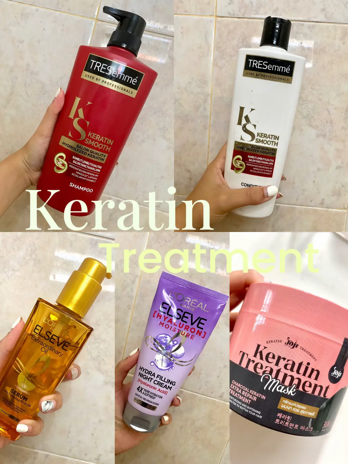 Tresemme for clearance keratin treated hair