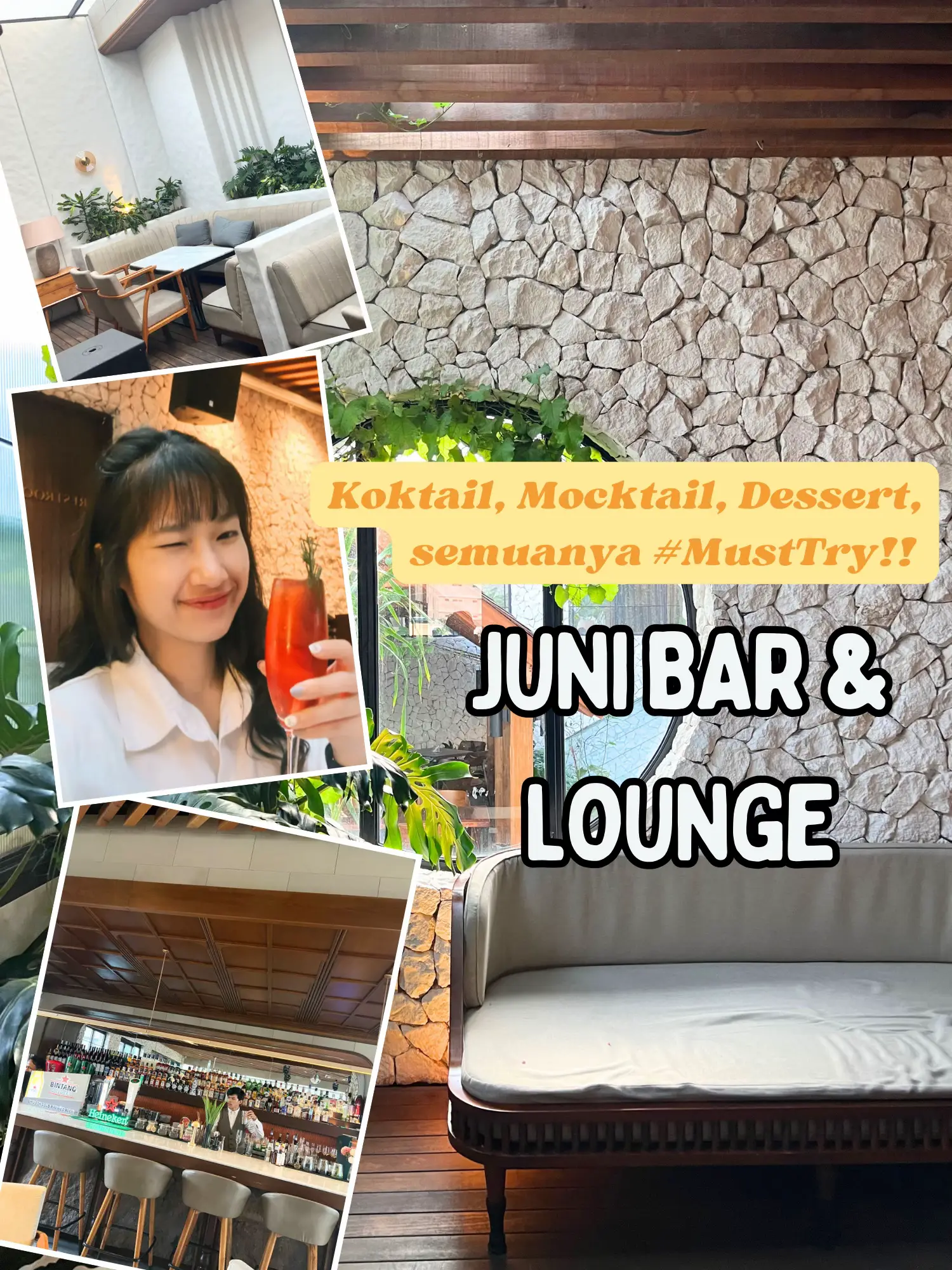 #MustVisit! Juni Lounge and Bar | Galeri diposting oleh marisatju | Lemon8