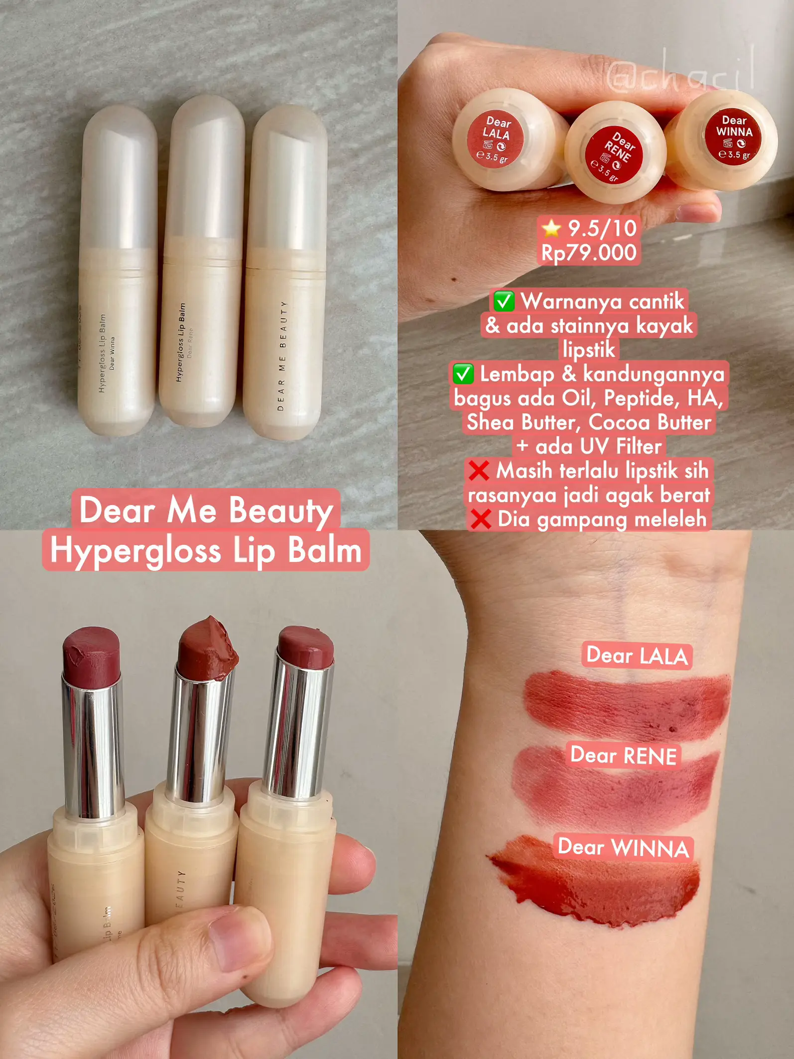 Review Lip Balm Lokal Hits & Viral, Secakep Itu 😍 Galeri diposting