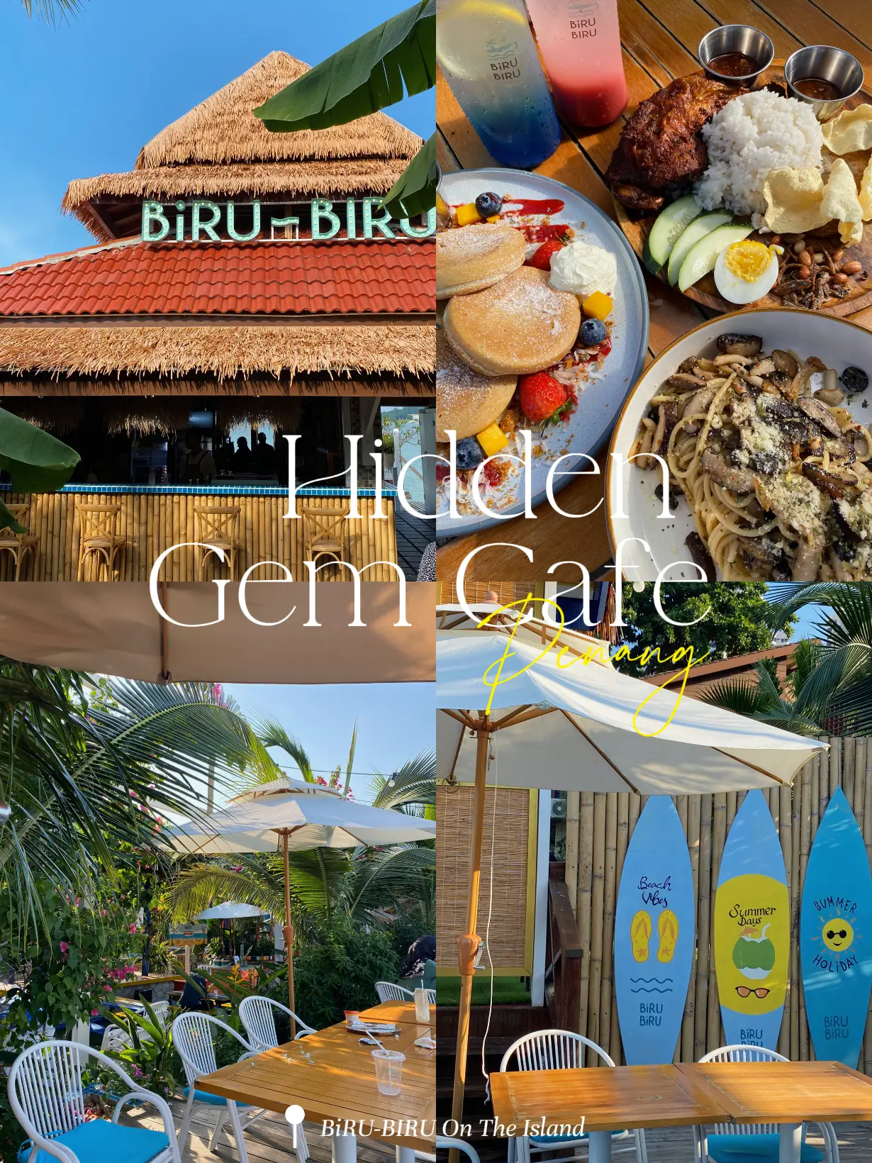 Biru Biru Cafe Penang Menu - Carian Lemon8