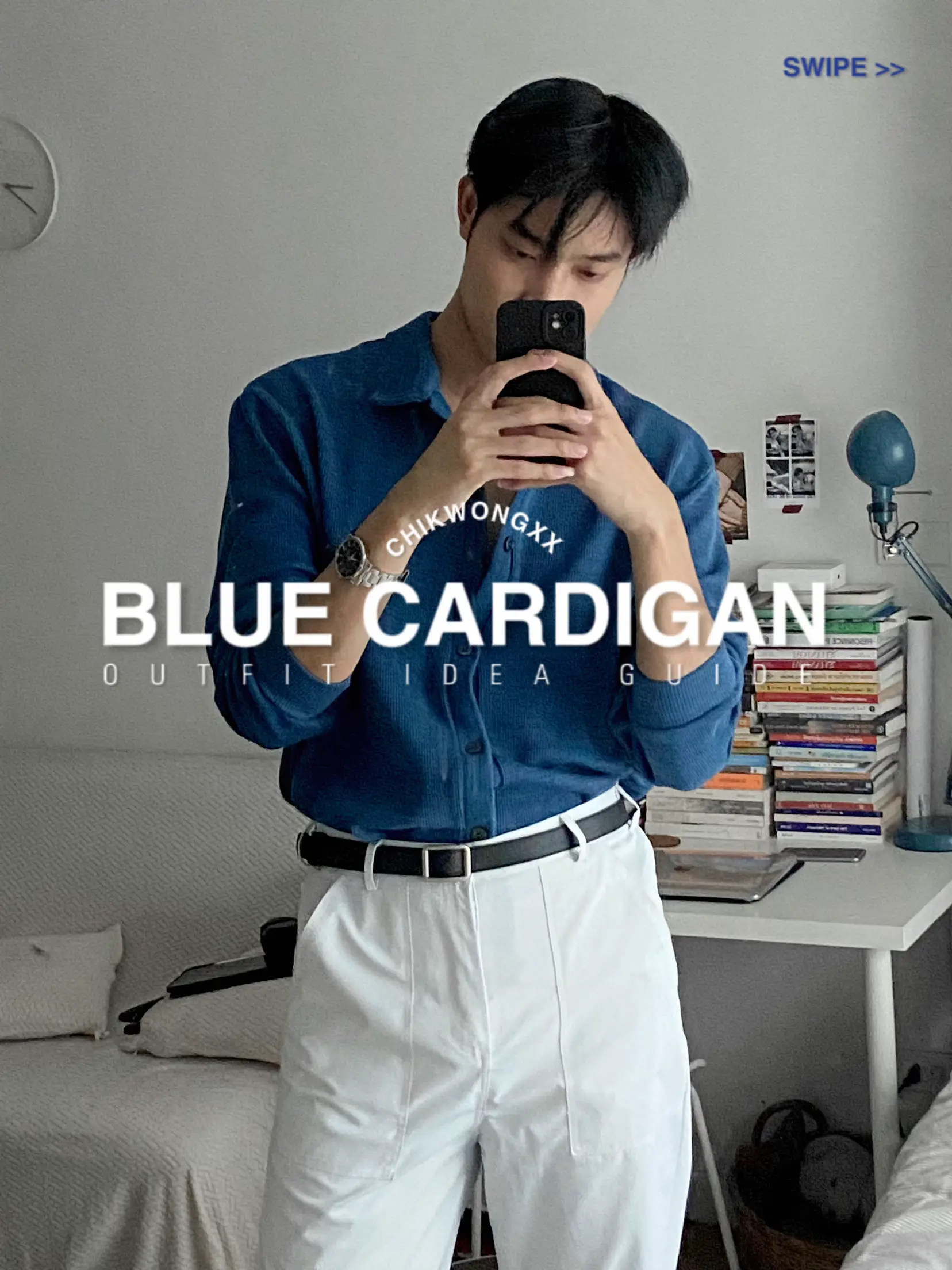 OOTD : BLUE CARDIGAN 💙✨ 's images