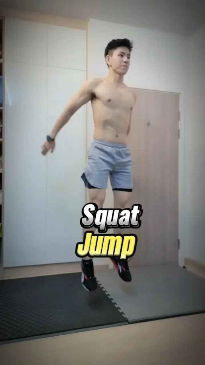 💥Squat Jump💥 วิดีโอที่เผยแพร่โดย Nut Ztyle Lemon8