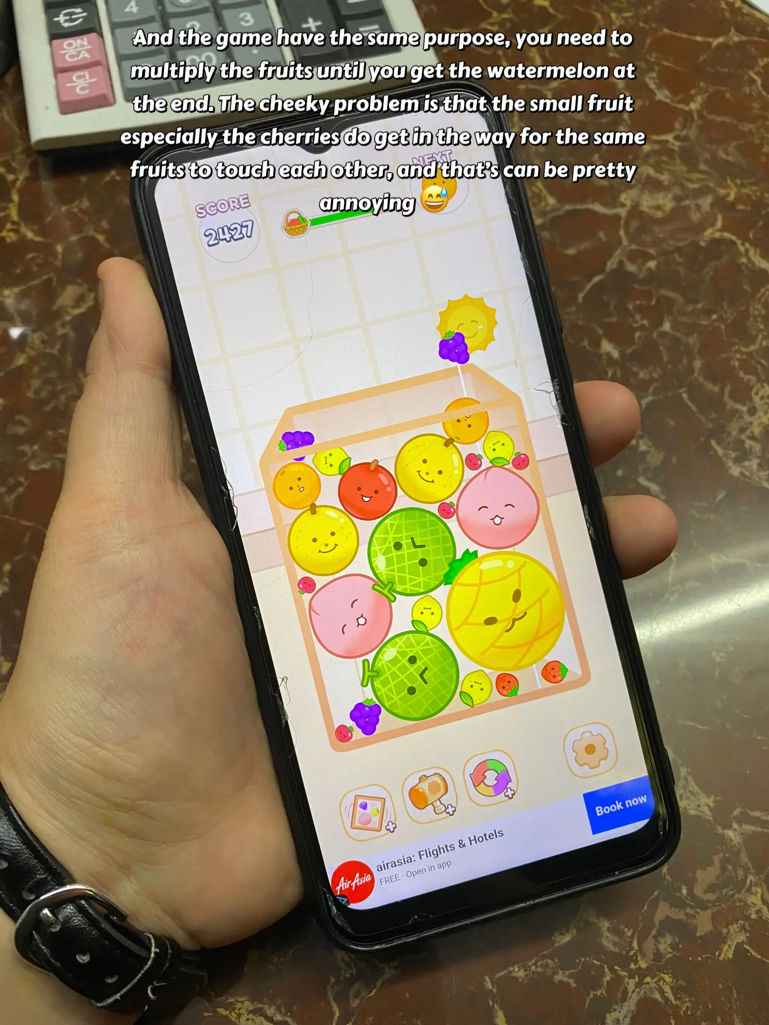 Playing the Viral Watermelon games Android Version | Gallery posted by  Mysara ✨ | Lemon8