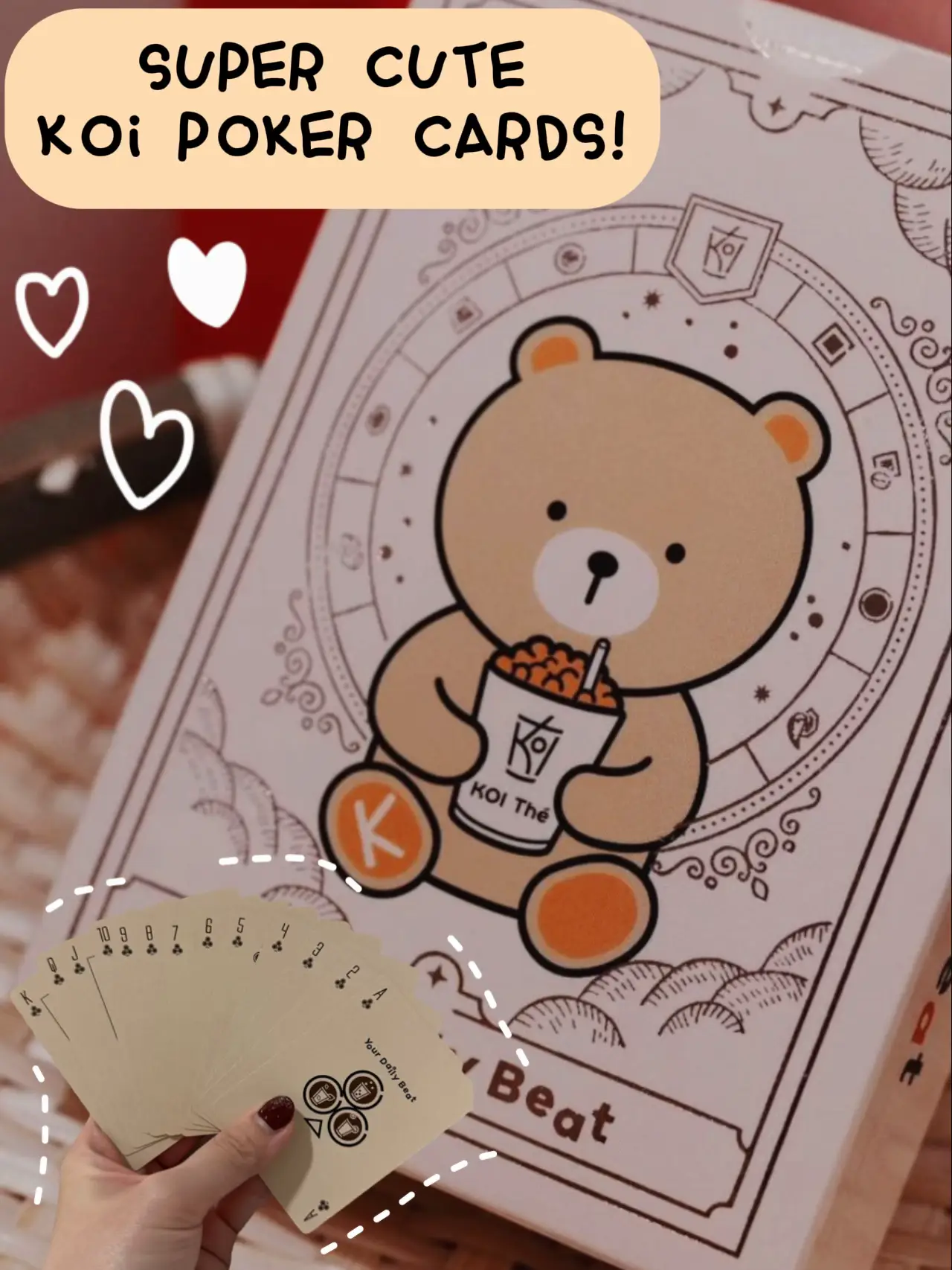 I got cute KOI BB Bear Poker Cards for free!!'s images(0)