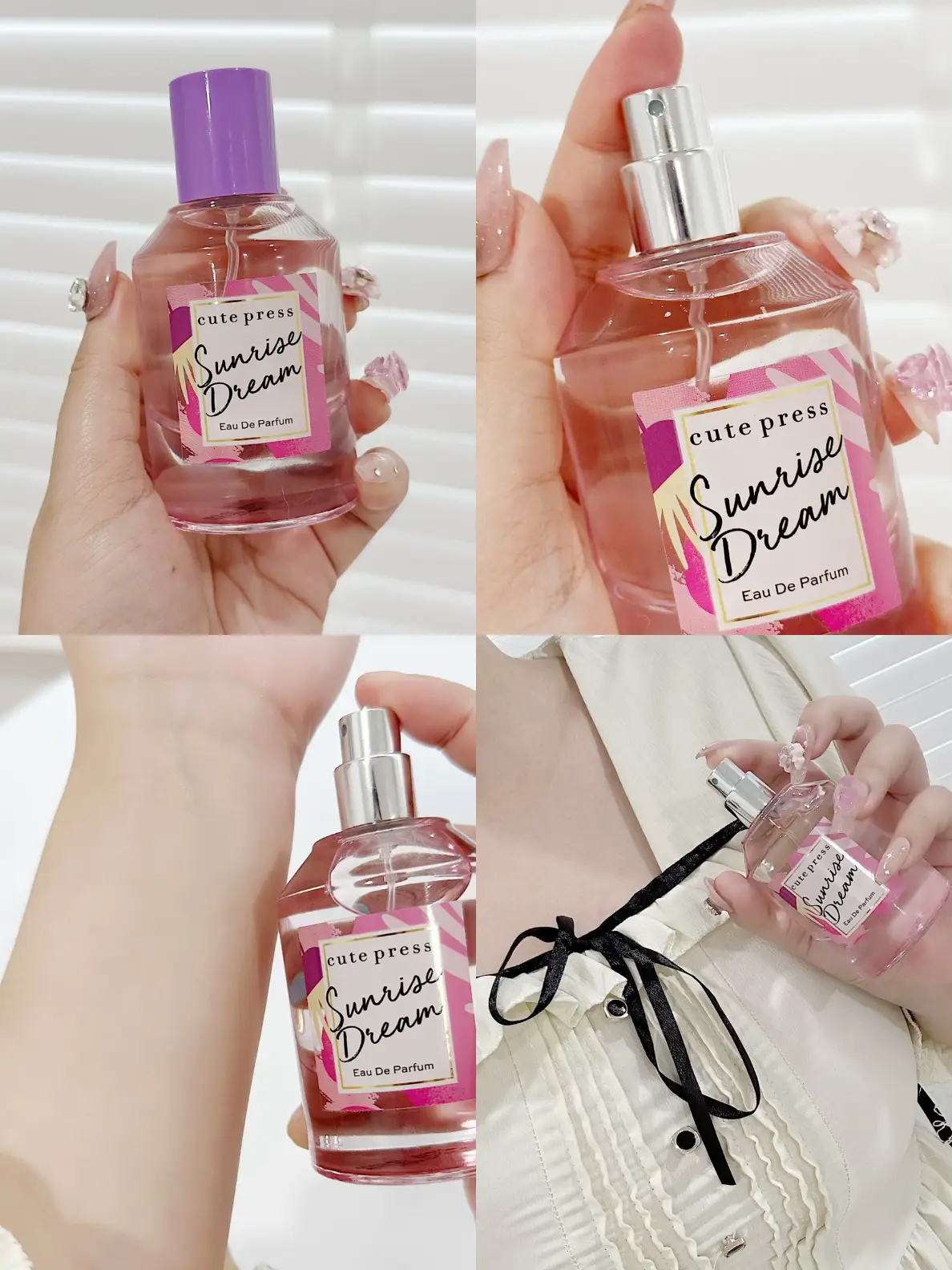 Cutepress perfume, very fragrant, sweet, sweet, persistent smell