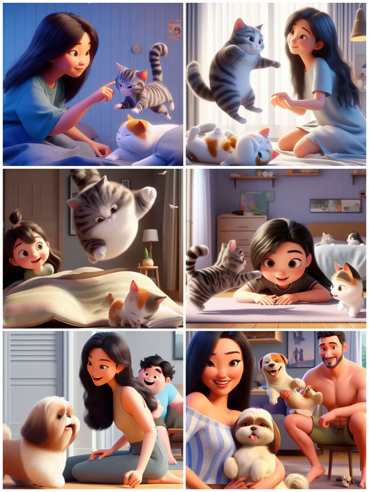 สร้างรูป Ai Disney-Pixar เองเพียงใช้จินตนาการ📸🤣 | แกลเลอรีที่โพสต์โดย
