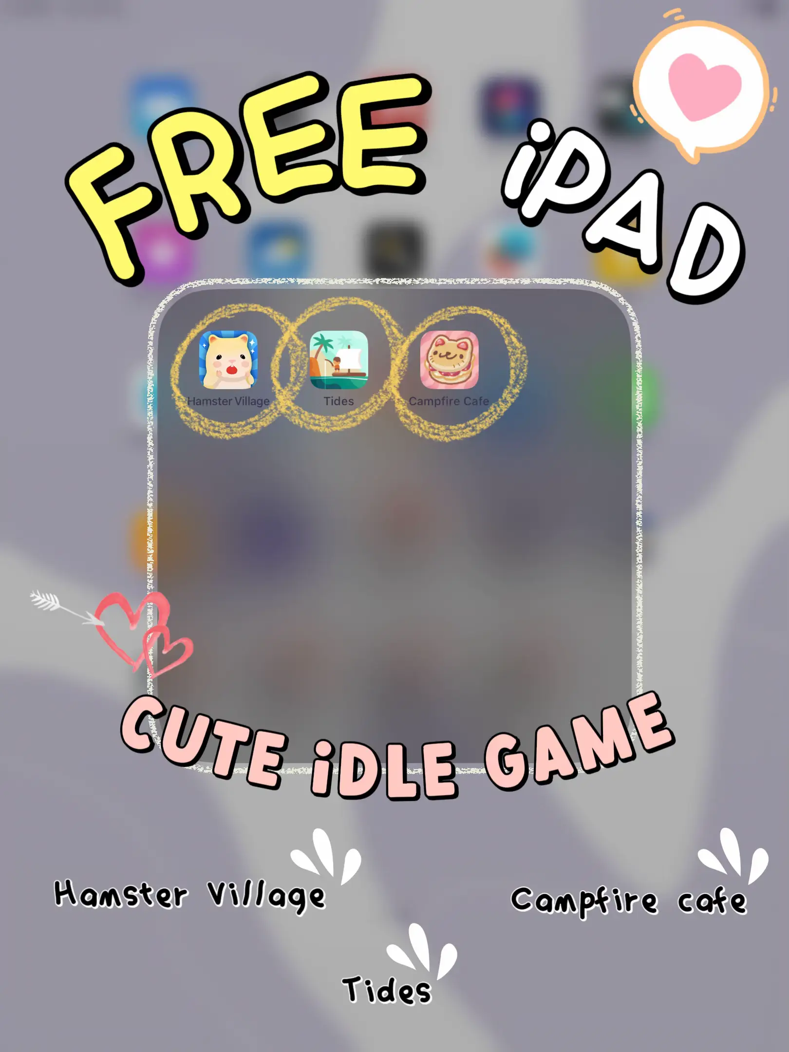 FREE IPAD CUTE IDLE GAMES ✨🎮| will make u smile :) | Gallery posted by  Maira :) | Lemon8