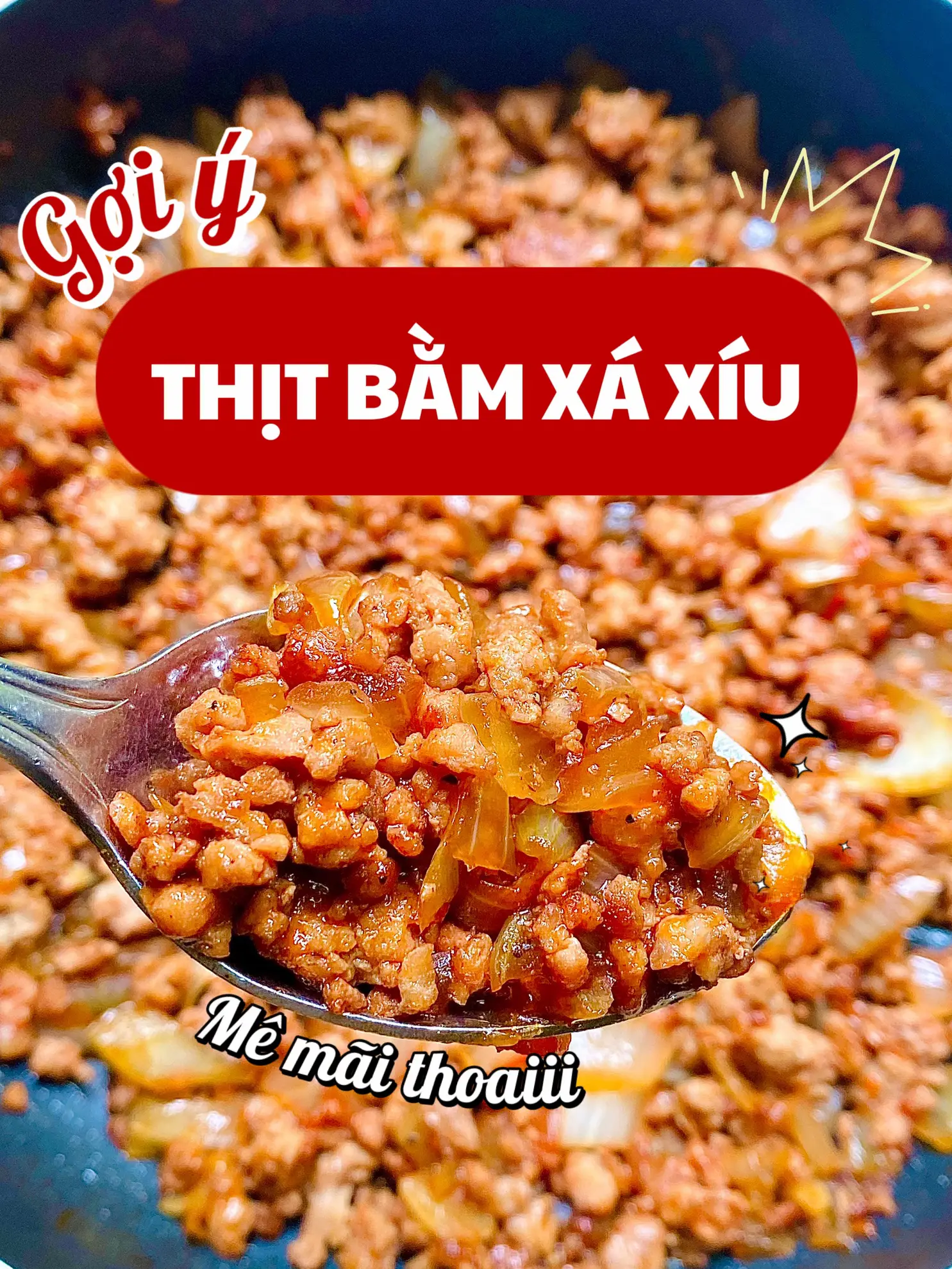 Cách làm thịt băm xá xíu đơn giản và hấp dẫn ngay tại nhà