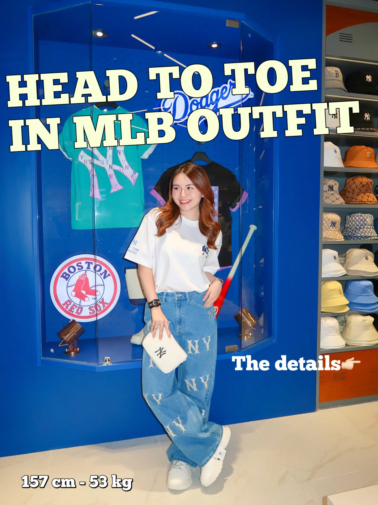 HEAD TO TOE IN MLB OUTFIT! ✌🏻, Gallery posted by Gabrielle Wangs