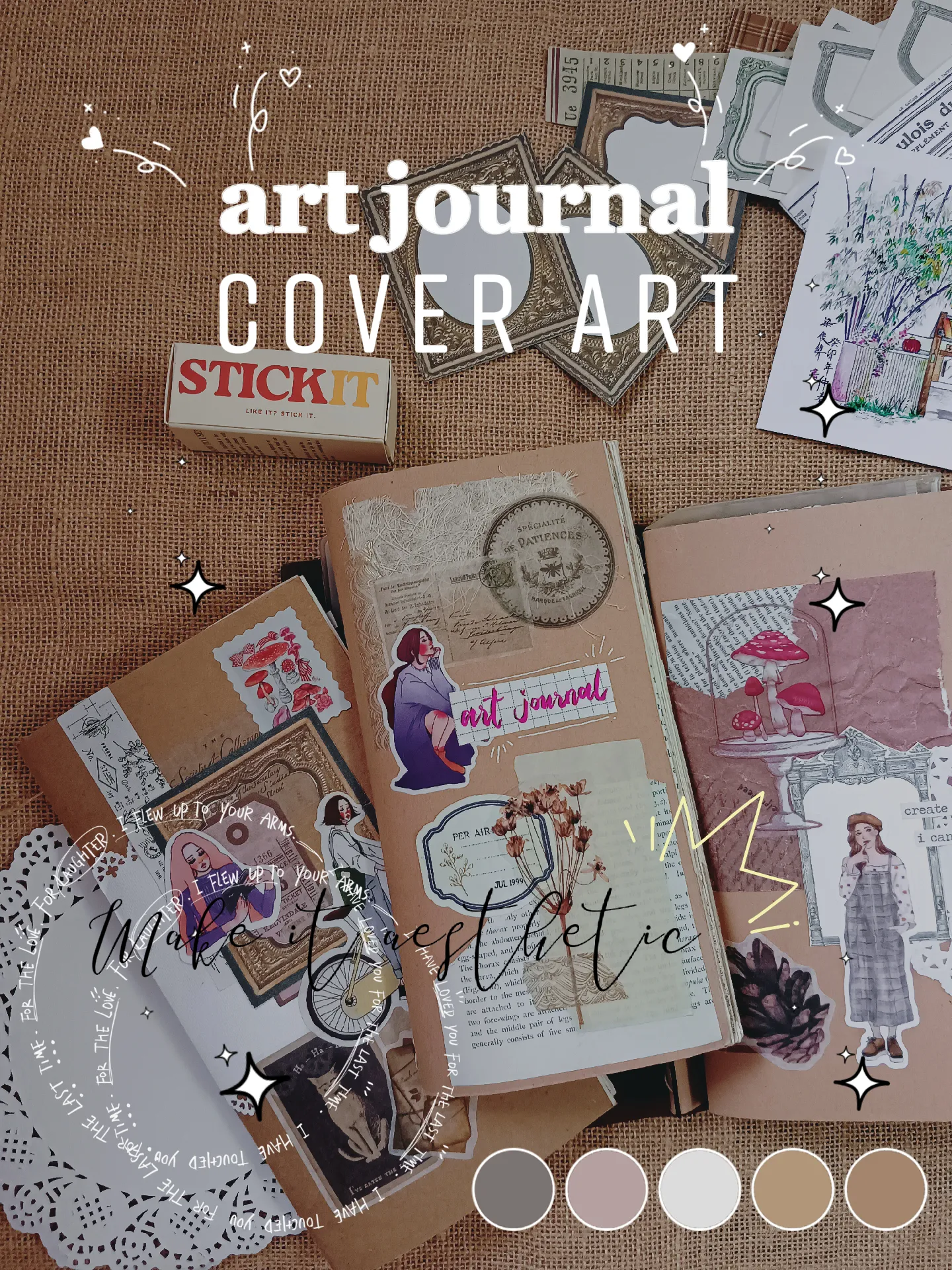 My Friend Gives Me Her Art Journal Supplies!, Gallery posted by  endlesschapters