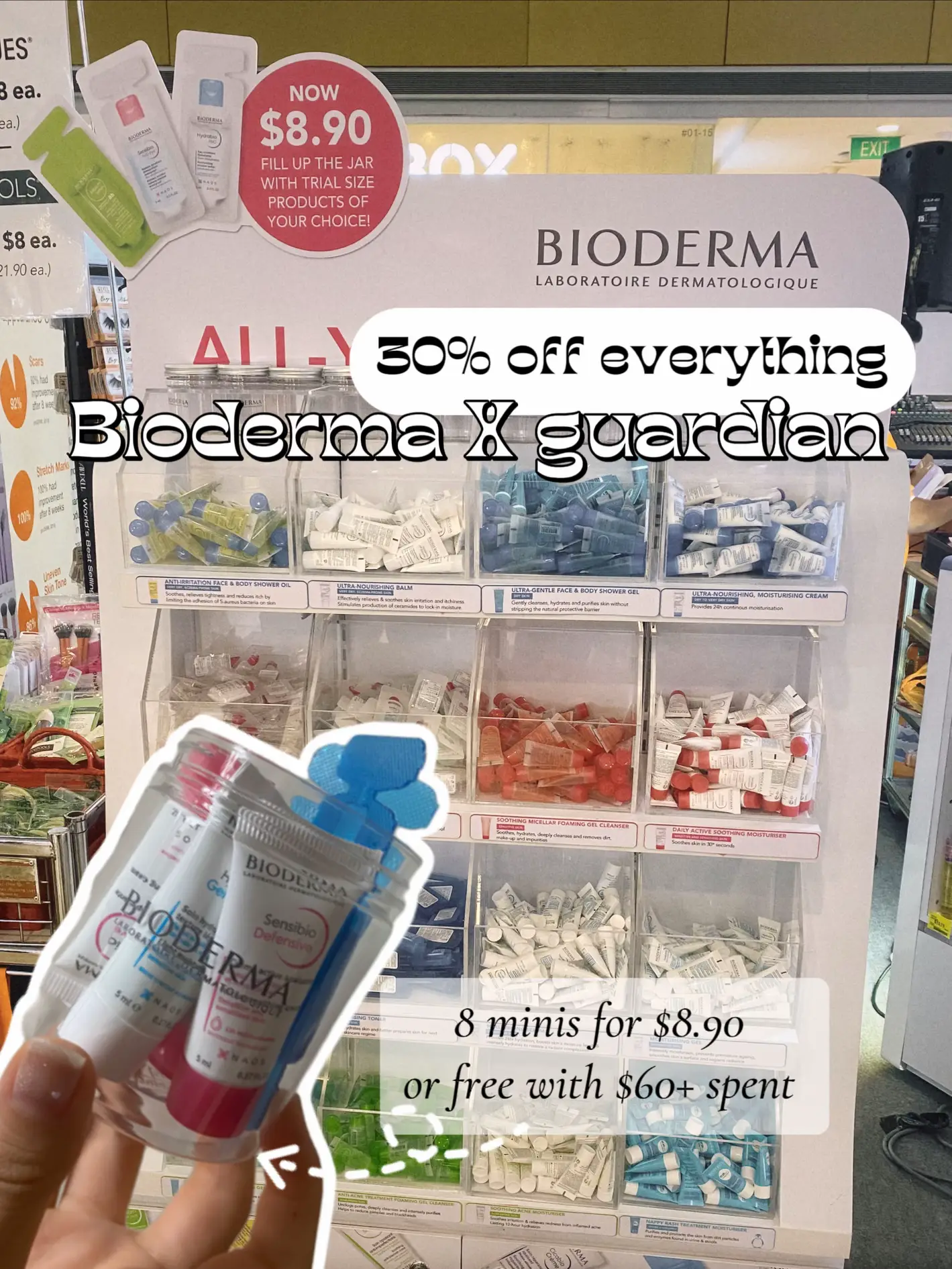 30% off Bioderma & all you can fit jar!'s images