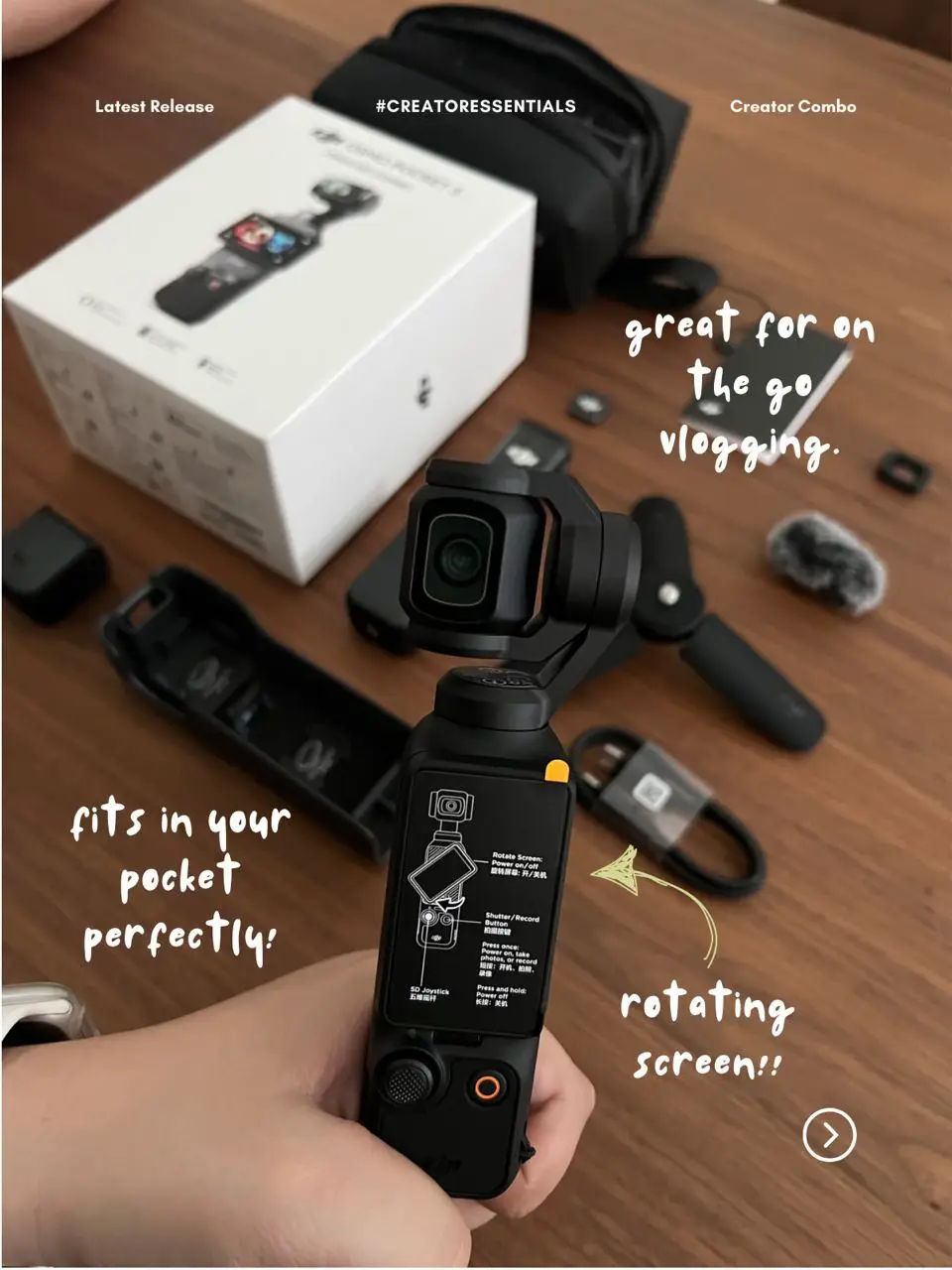 I'm just unboxing the DJI Osmo Pocket 3 Creator Combo here, but let me tell  you — this has been one of my favorite new products of the…