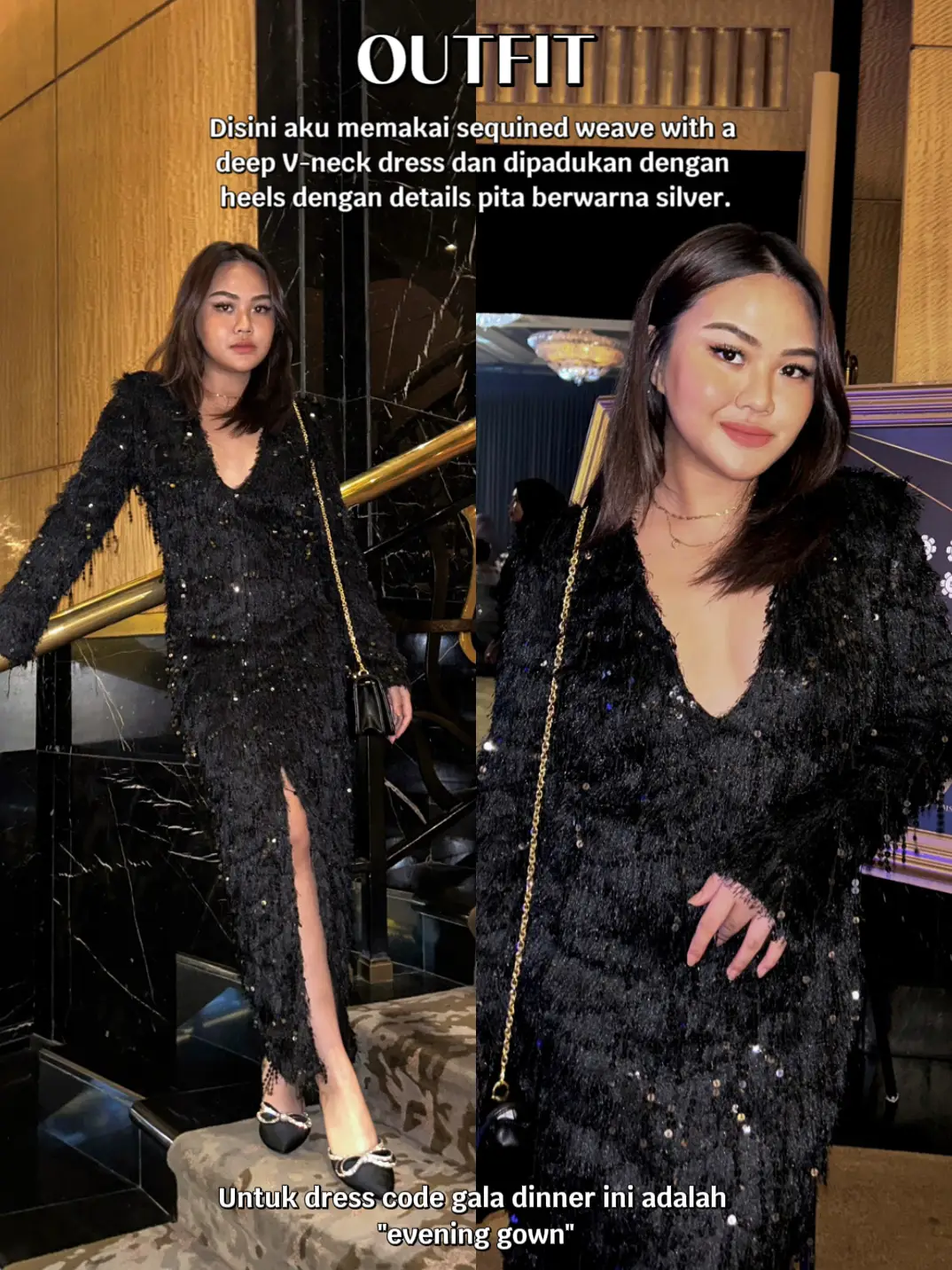 Dress untuk gala outlet dinner