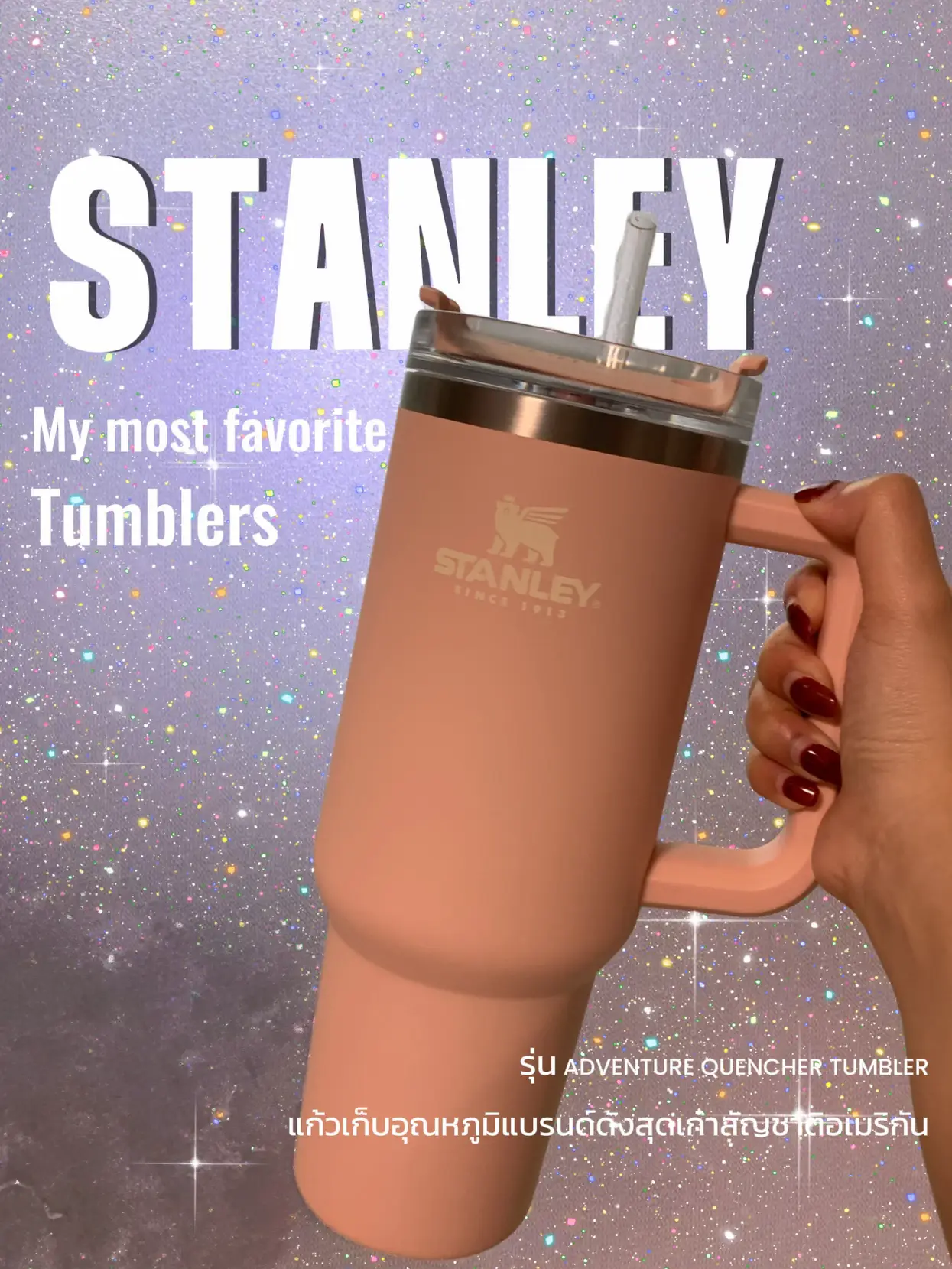 It's always so exciting when you stumble upon a lot of the new Stanley, Stanley 40 Ounce Tumbler