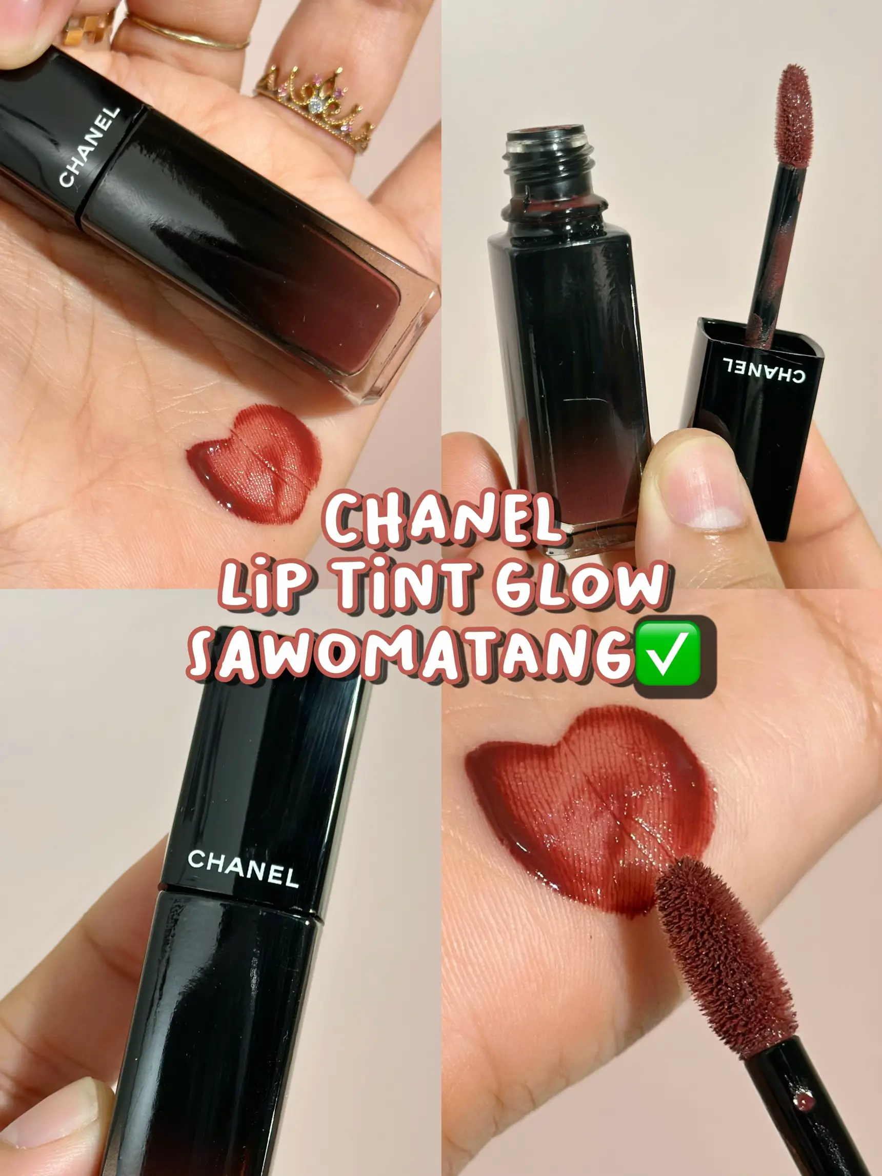Chanel lip tint for sawo matang✨, Video published by Natasyar ☾