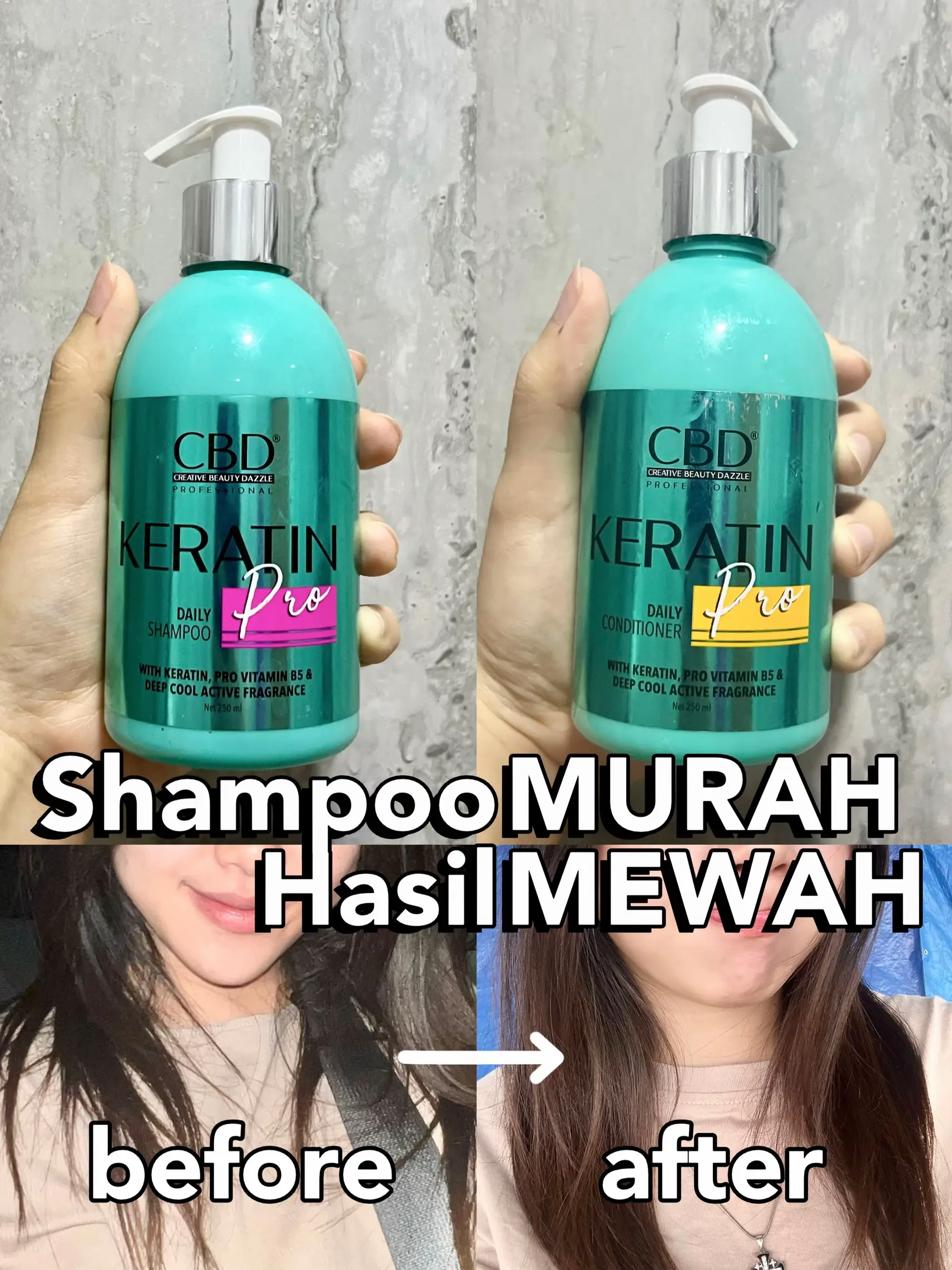 SHAMPOO Murah Hasil Mewah [CBD Keratin Pro]💙💰 Galeri diposting oleh