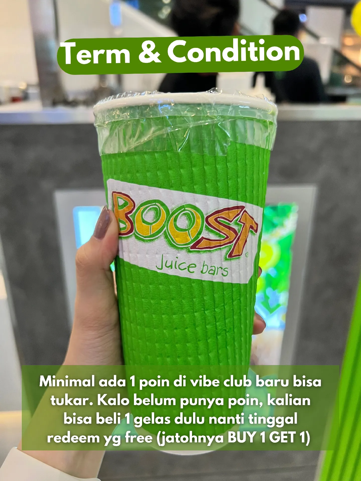 TIPS MINUM BOOST GRATIS SAAT ULANG TAHUN😍‼️ Galeri diposting oleh Eat&travelstory Lemon8