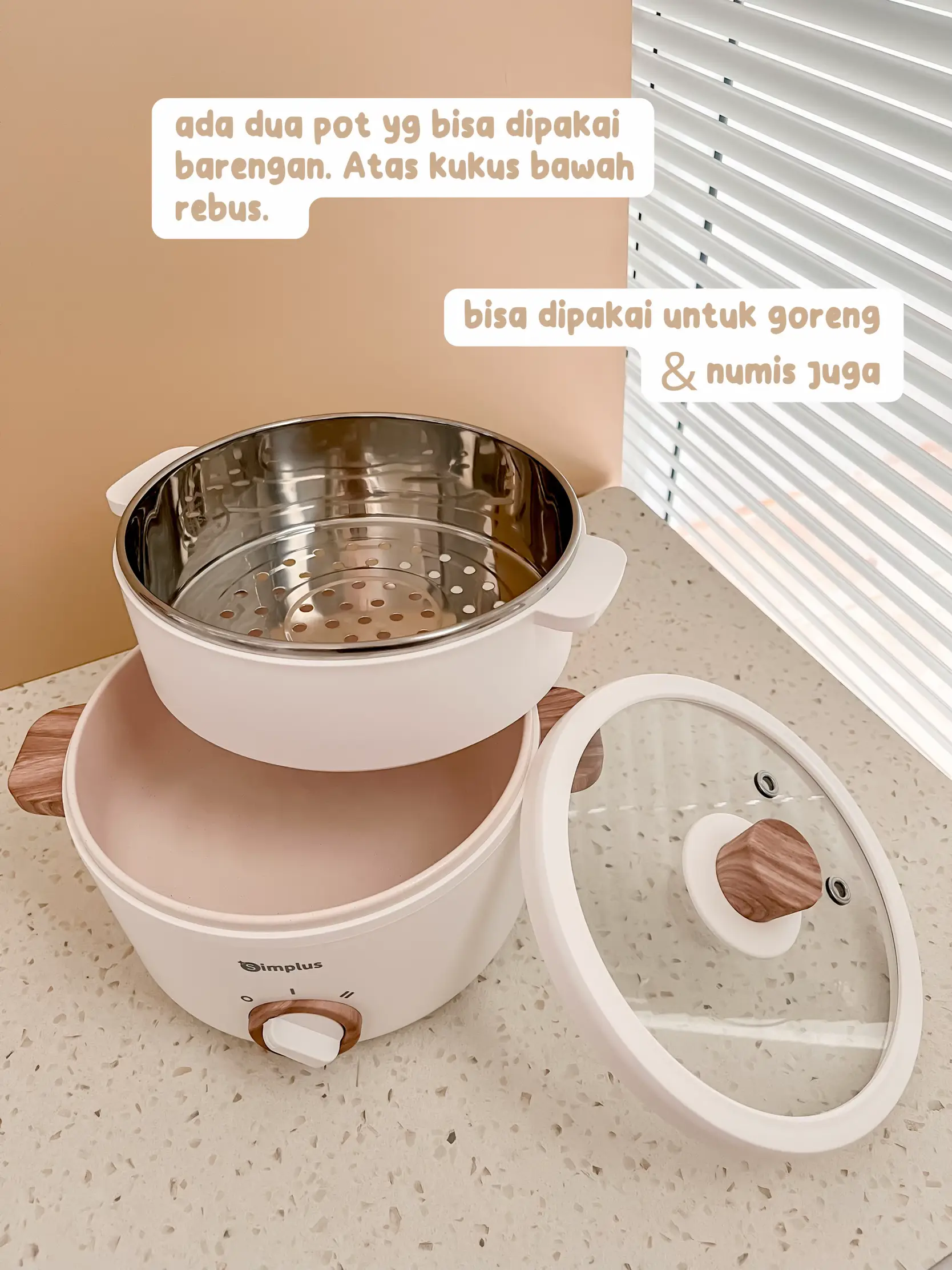 Multi cooker untuk online menggoreng