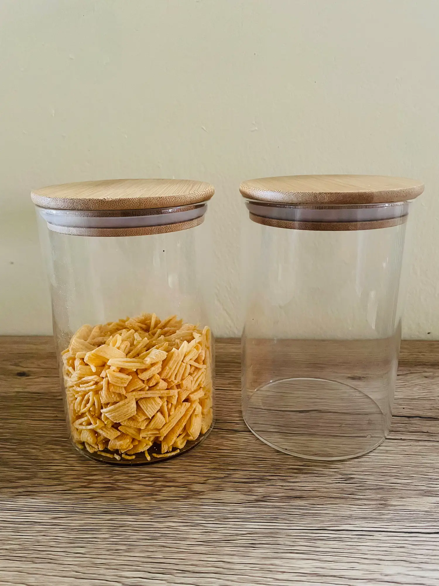 Glass Jar With Lid Food Storage Jars Glass Bottle Cookie Candy Box