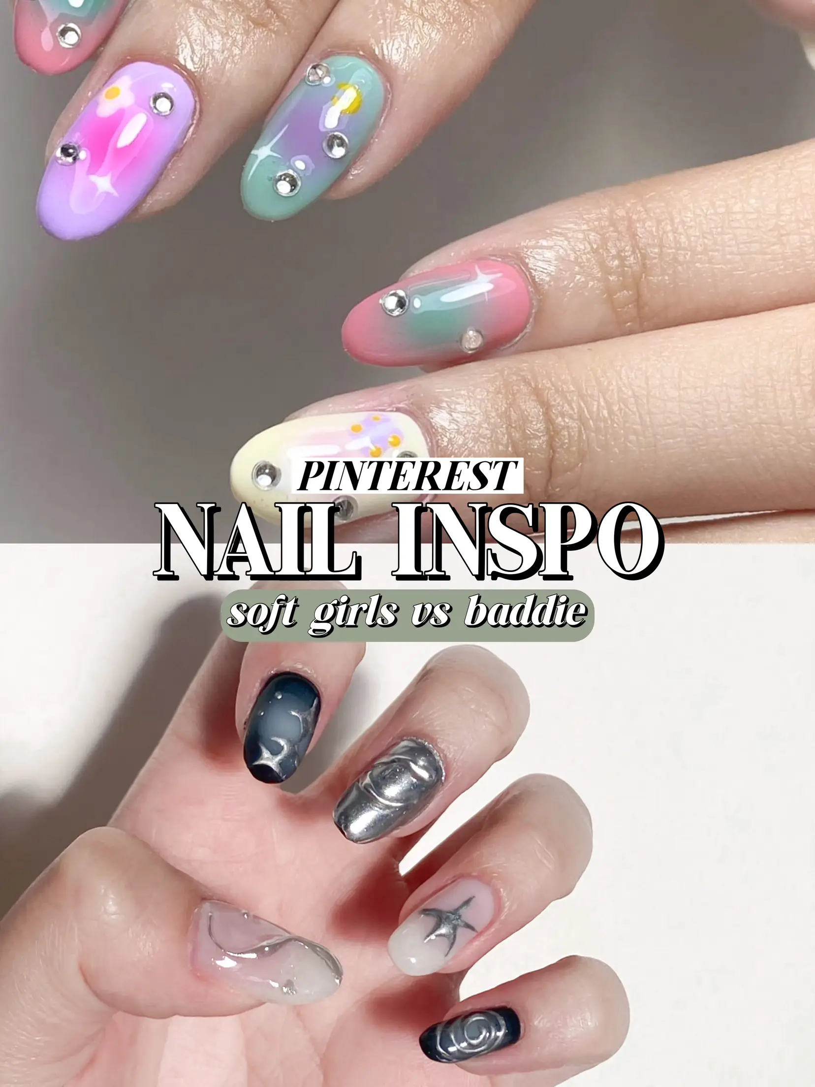 pinterest nail art inspo!!💅 | Gallery posted by aurelie ˃̶୨୧˂̶ | Lemon8